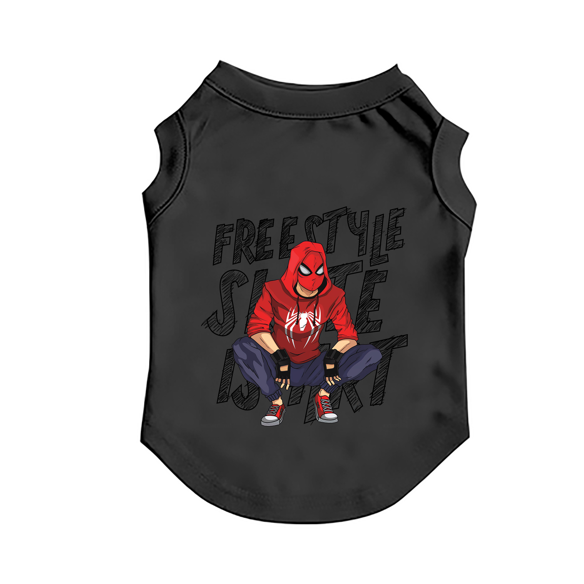 （画像用） Spider Man スパイダーマン ペット用ベスト