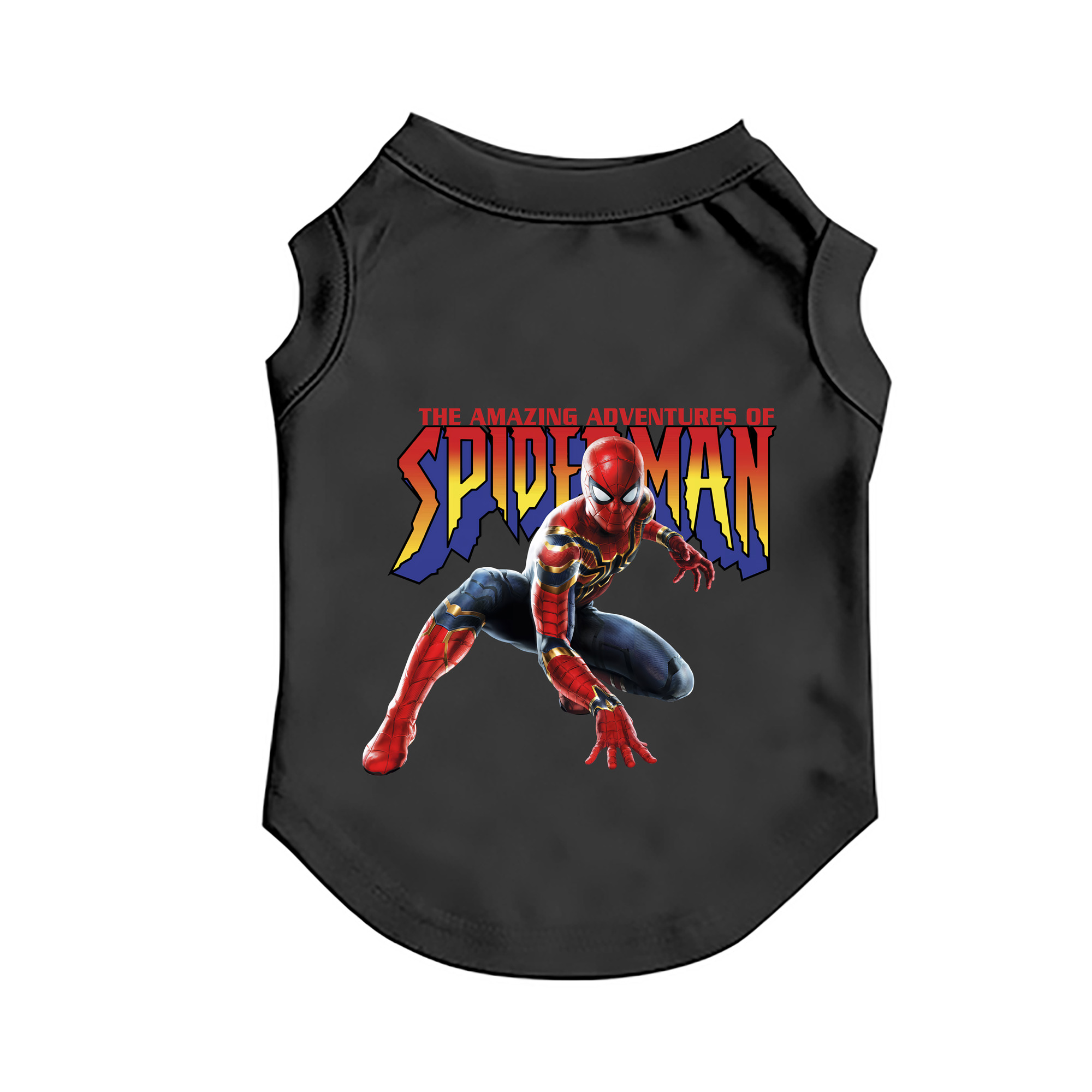（画像用） Spider Man スパイダーマン ペット用ベスト