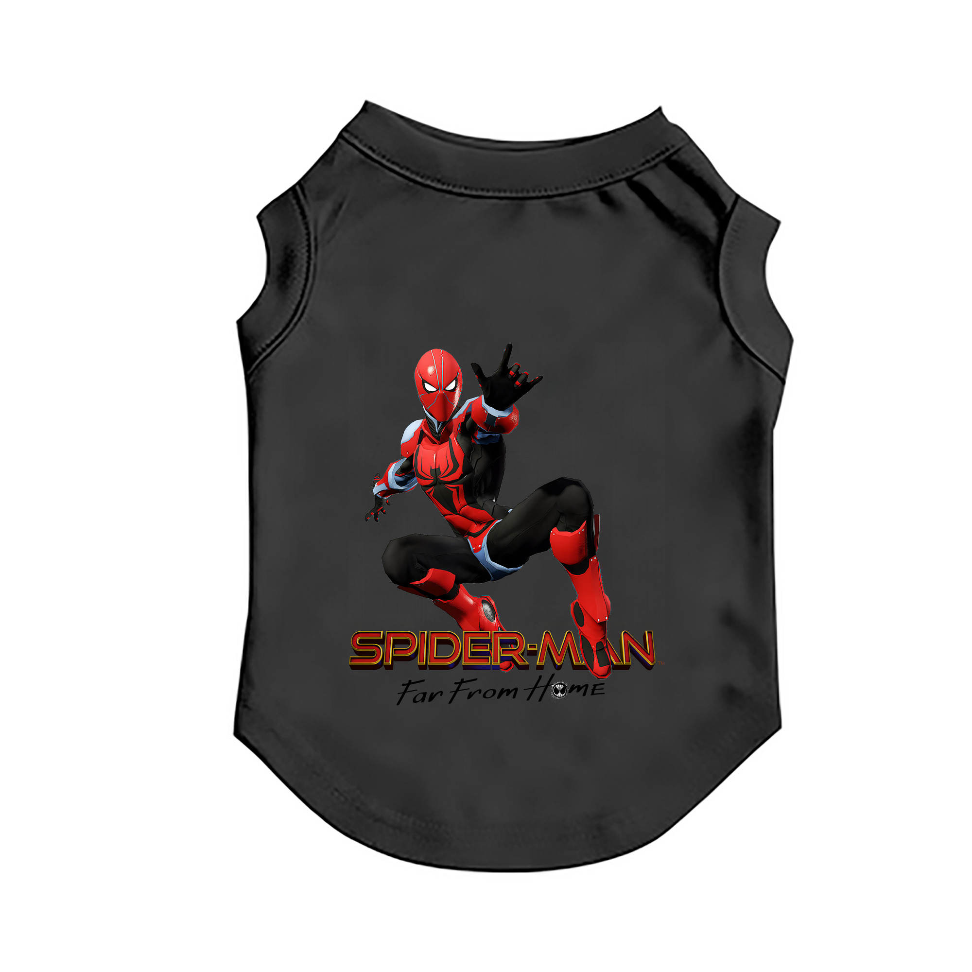 （画像用） Spider Man スパイダーマン ペット用ベスト