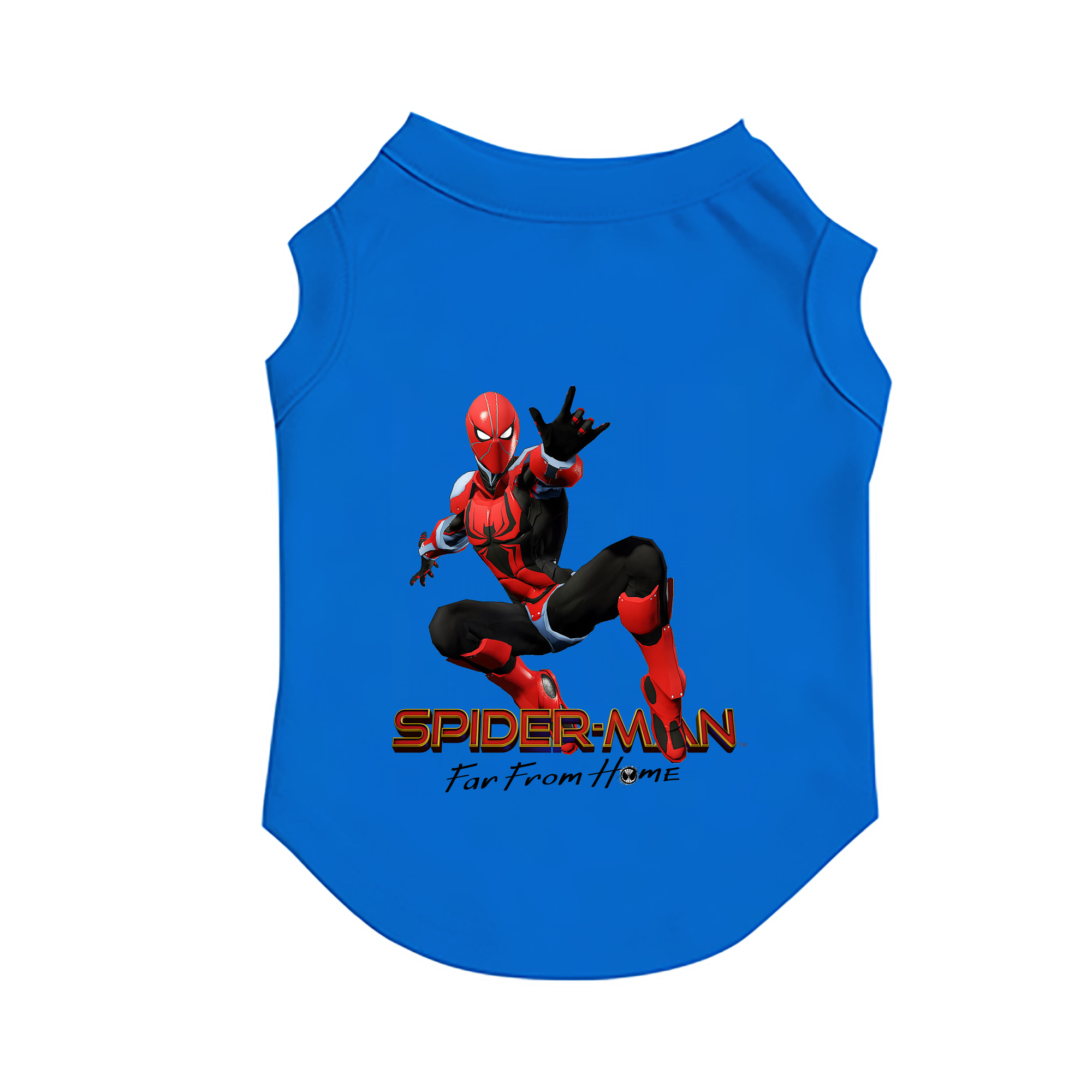 （画像用） Spider Man スパイダーマン ペット用ベスト
