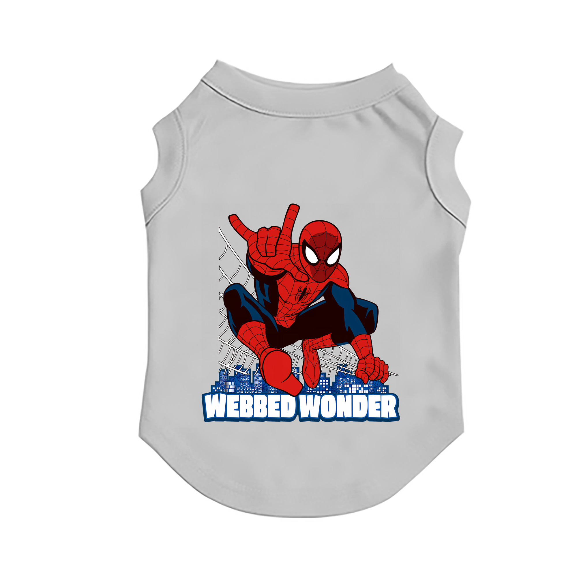（画像用） Spider Man スパイダーマン ペット用ベスト