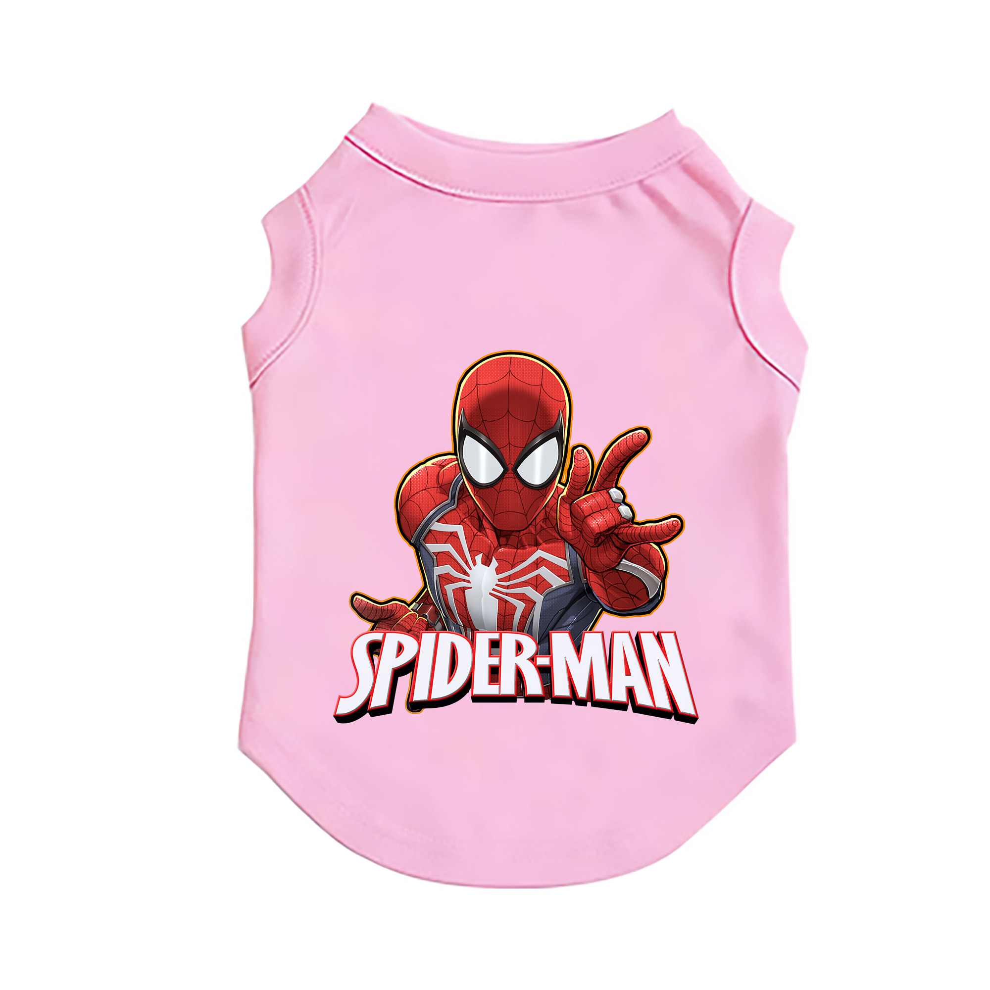 （画像用） Spider Man スパイダーマン ペット用ベスト