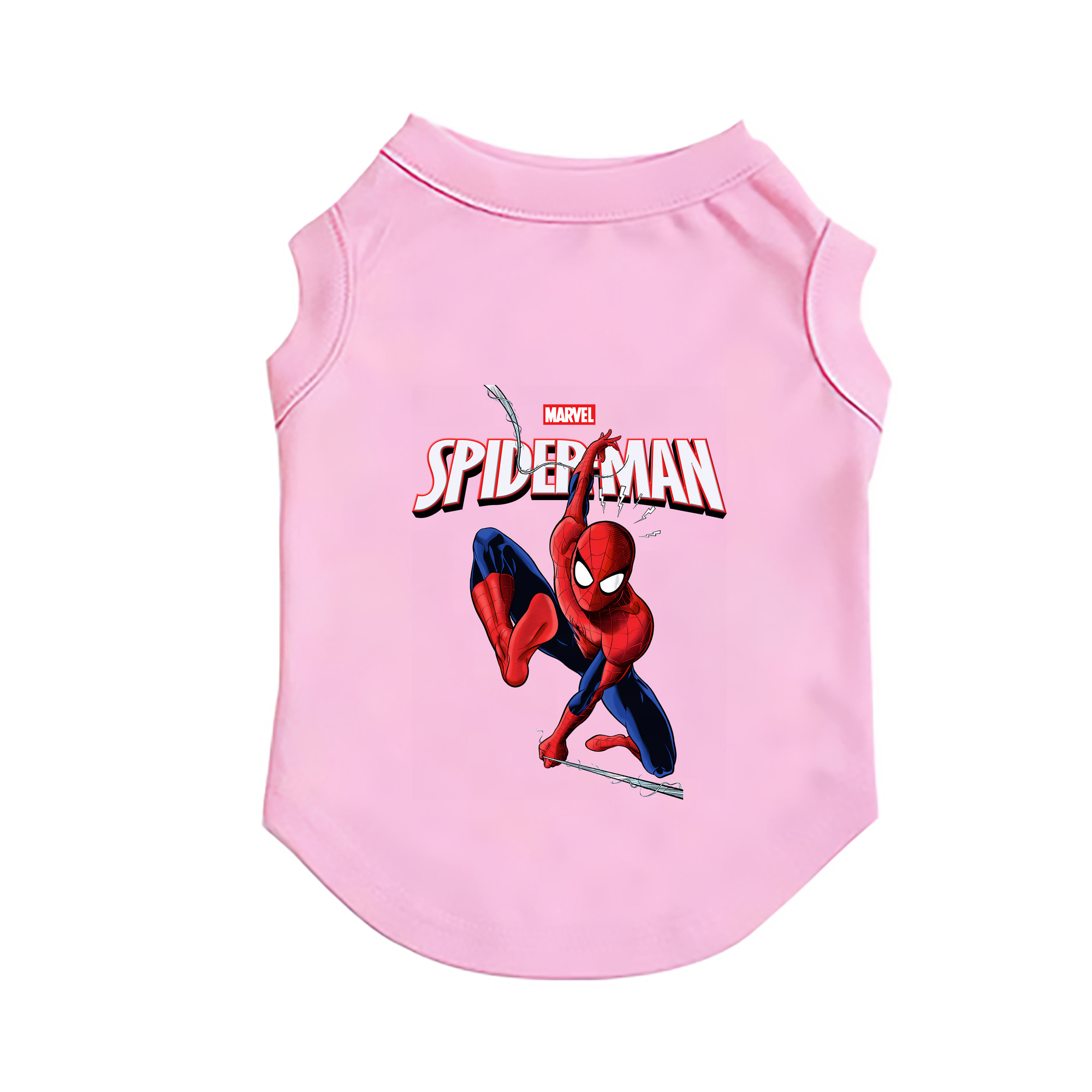 （画像用） Spider Man スパイダーマン ペット用ベスト