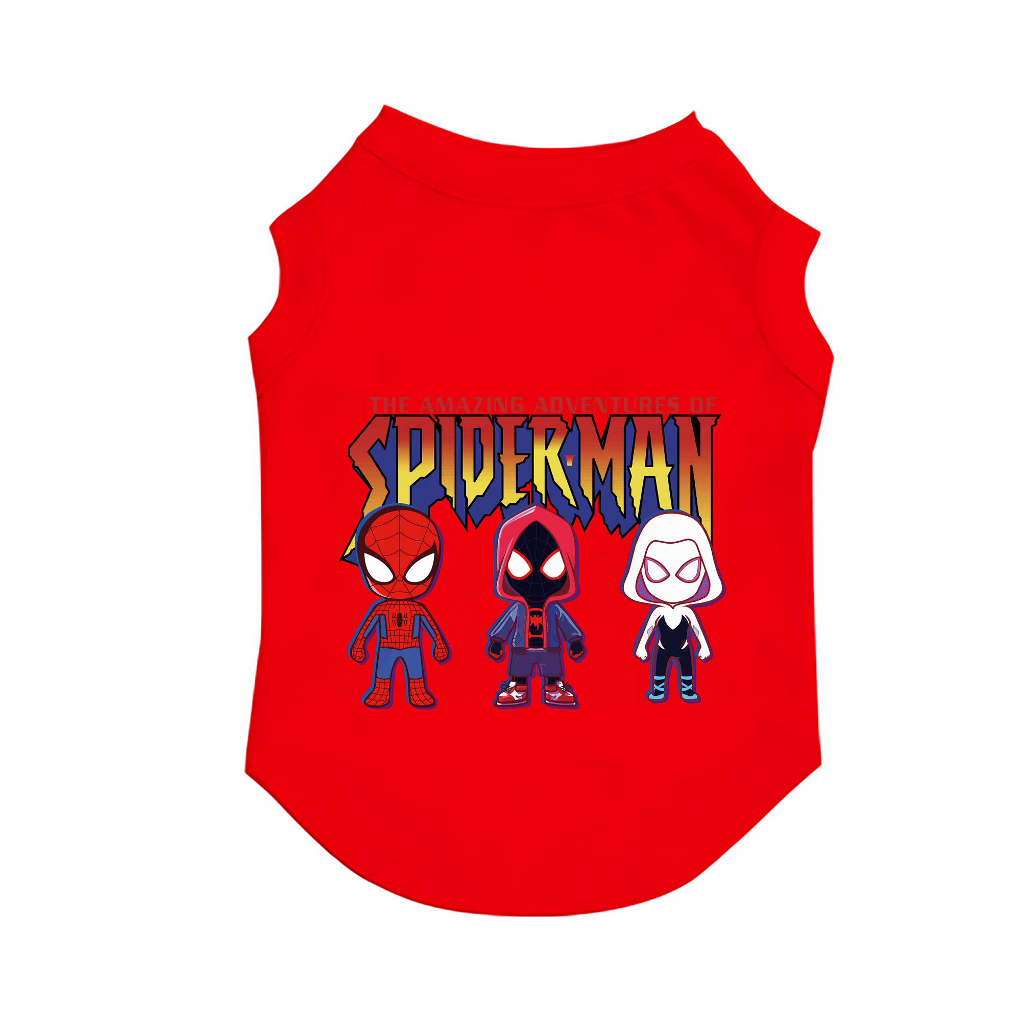（画像用） Spider Man スパイダーマン ペット用ベスト