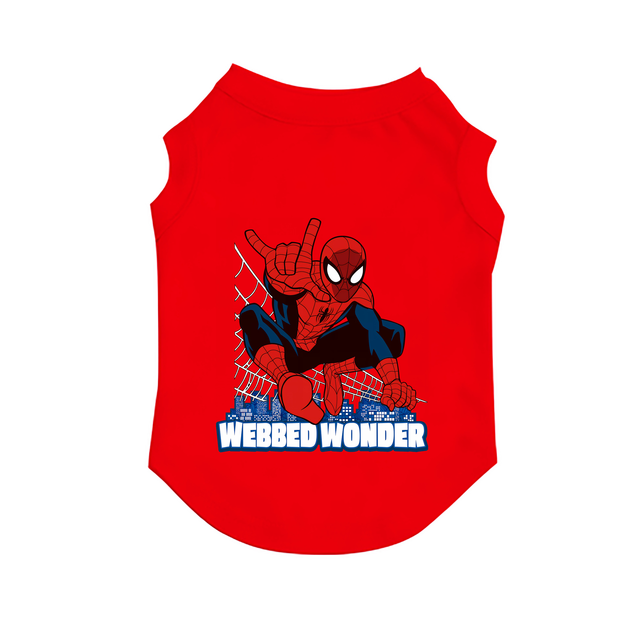 （画像用） Spider Man スパイダーマン ペット用ベスト