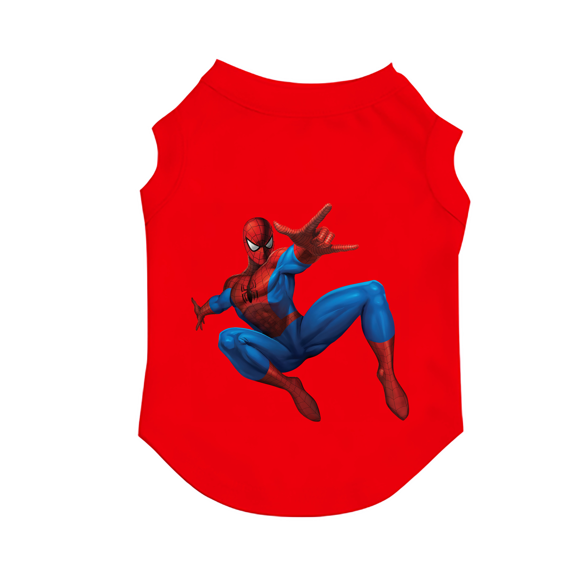 （画像用） Spider Man スパイダーマン ペット用ベスト