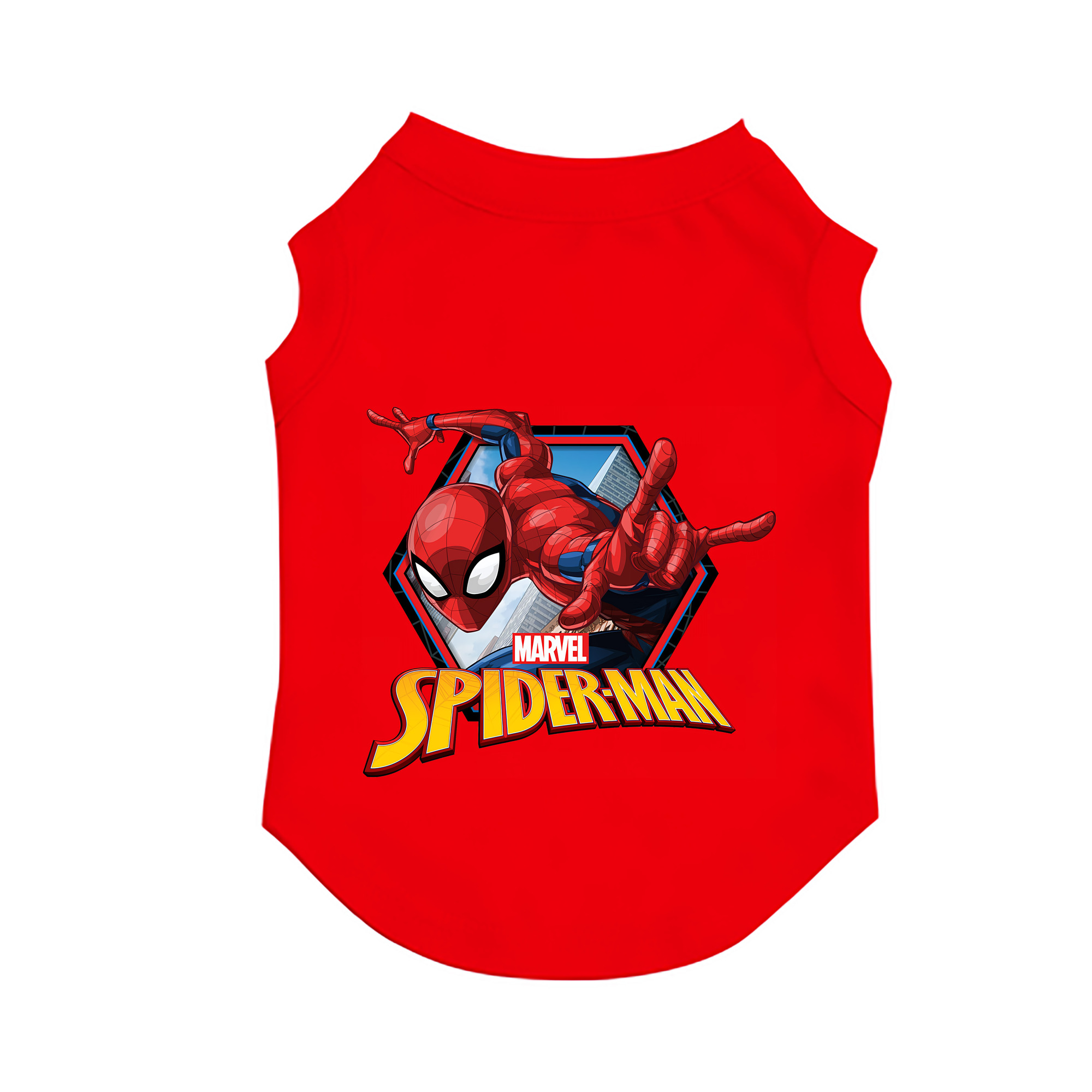 （画像用） Spider Man スパイダーマン ペット用ベスト