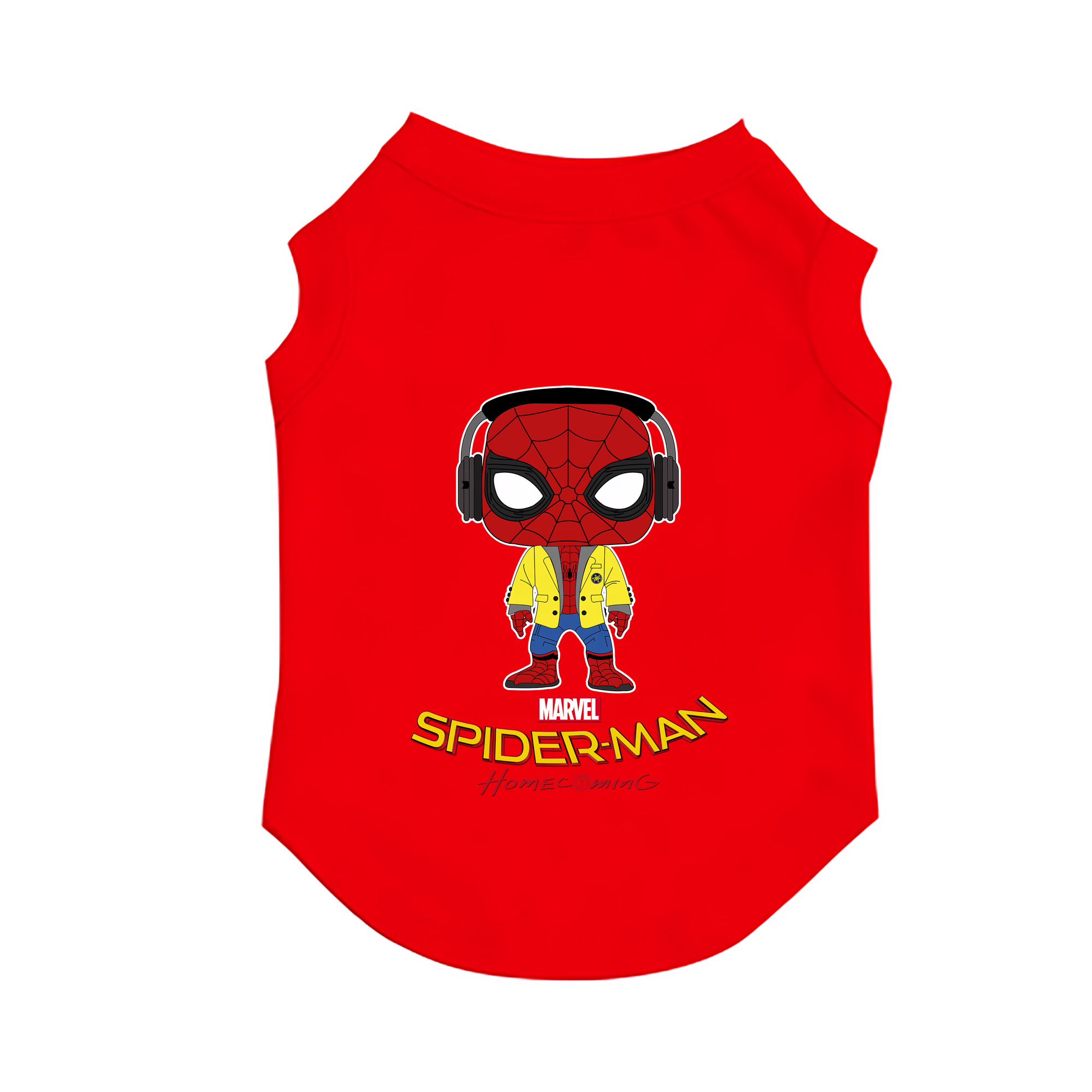（画像用） Spider Man スパイダーマン ペット用ベスト
