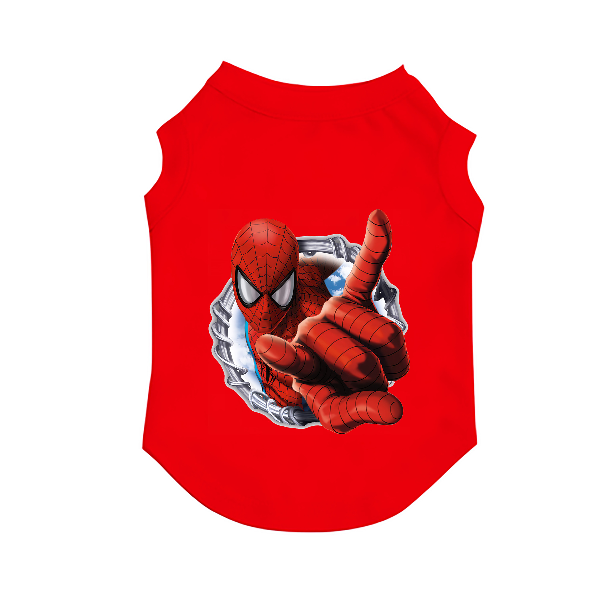 （画像用） Spider Man スパイダーマン ペット用ベスト