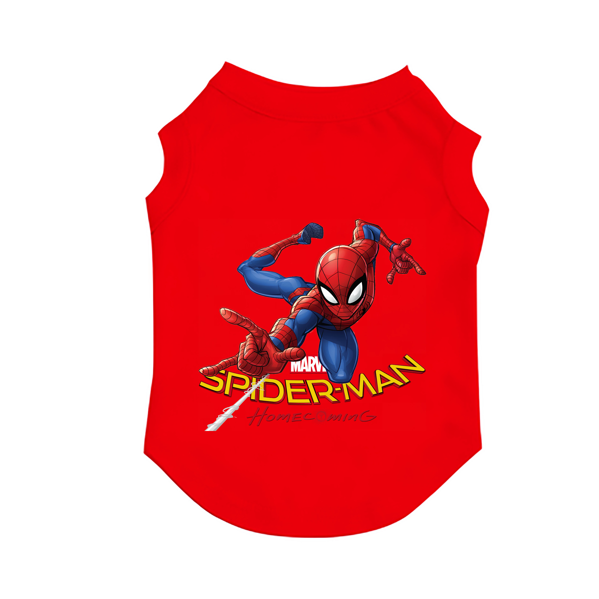 （画像用） Spider Man スパイダーマン ペット用ベスト