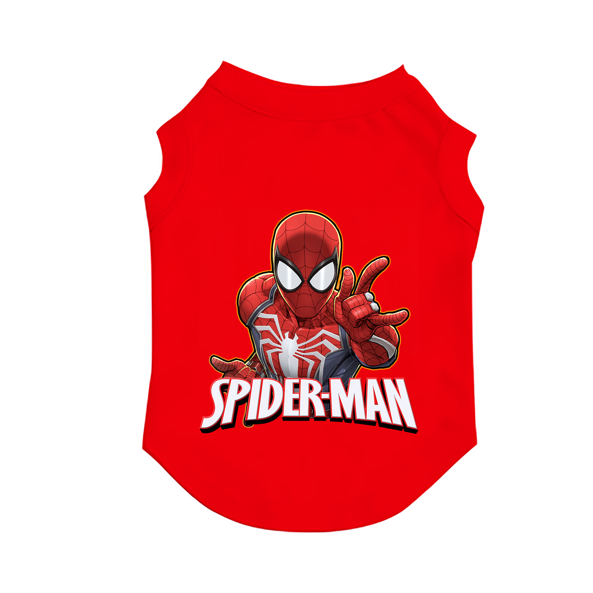 （画像用） Spider Man スパイダーマン ペット用ベスト