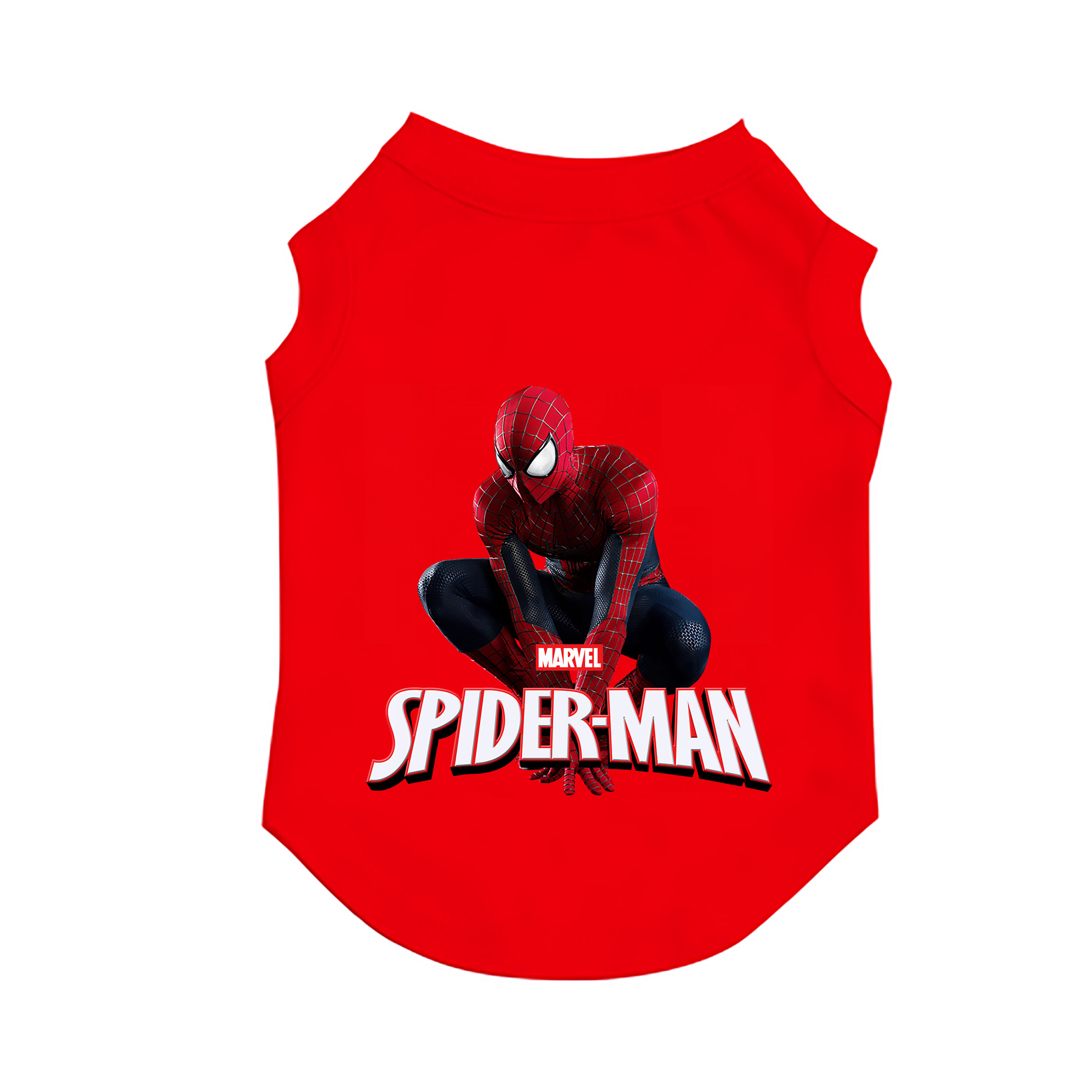 （画像用） Spider Man スパイダーマン ペット用ベスト