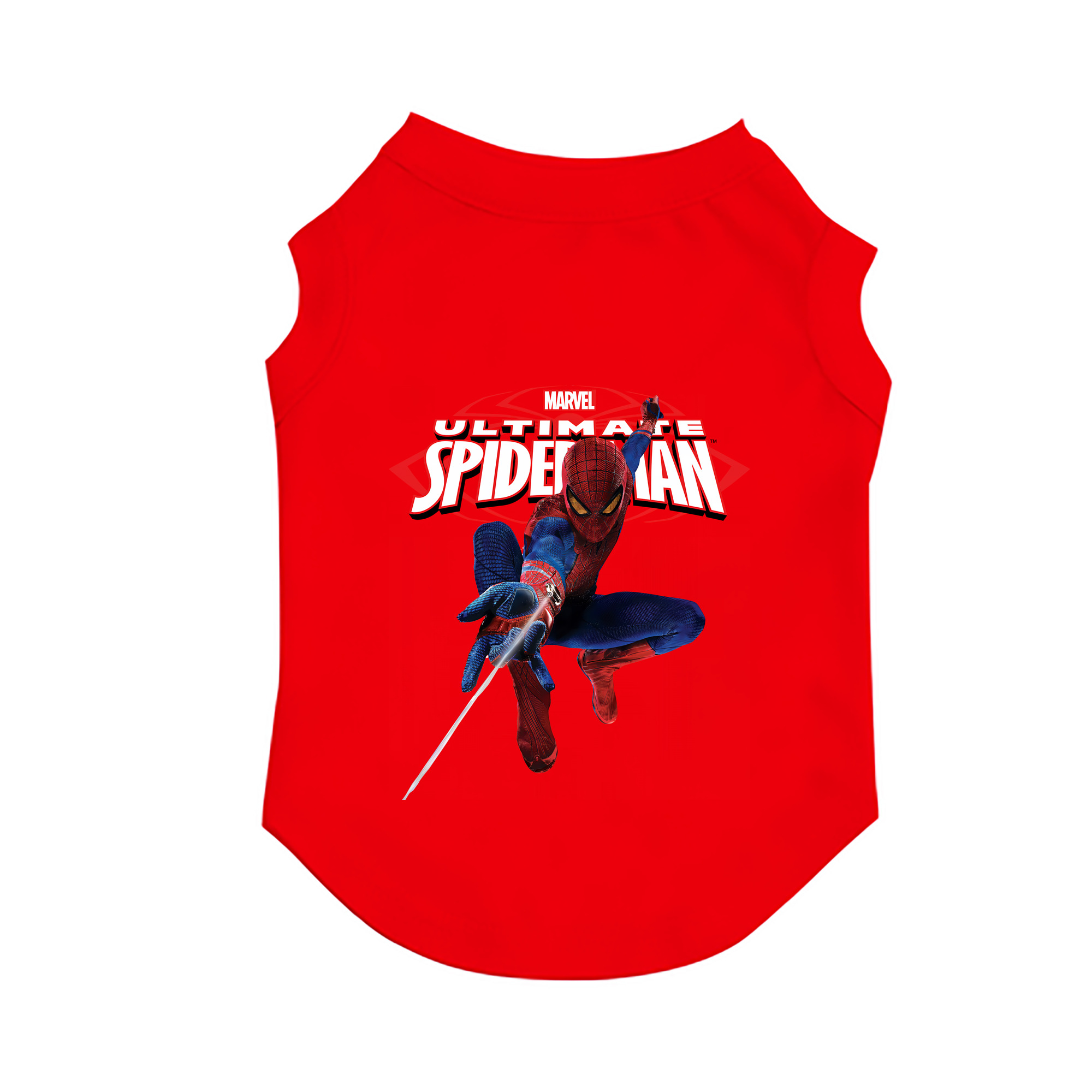 （画像用） Spider Man スパイダーマン ペット用ベスト