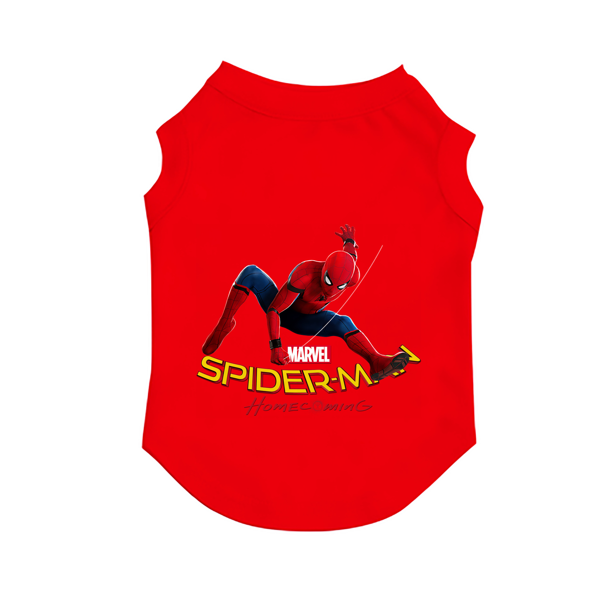 （画像用） Spider Man スパイダーマン ペット用ベスト