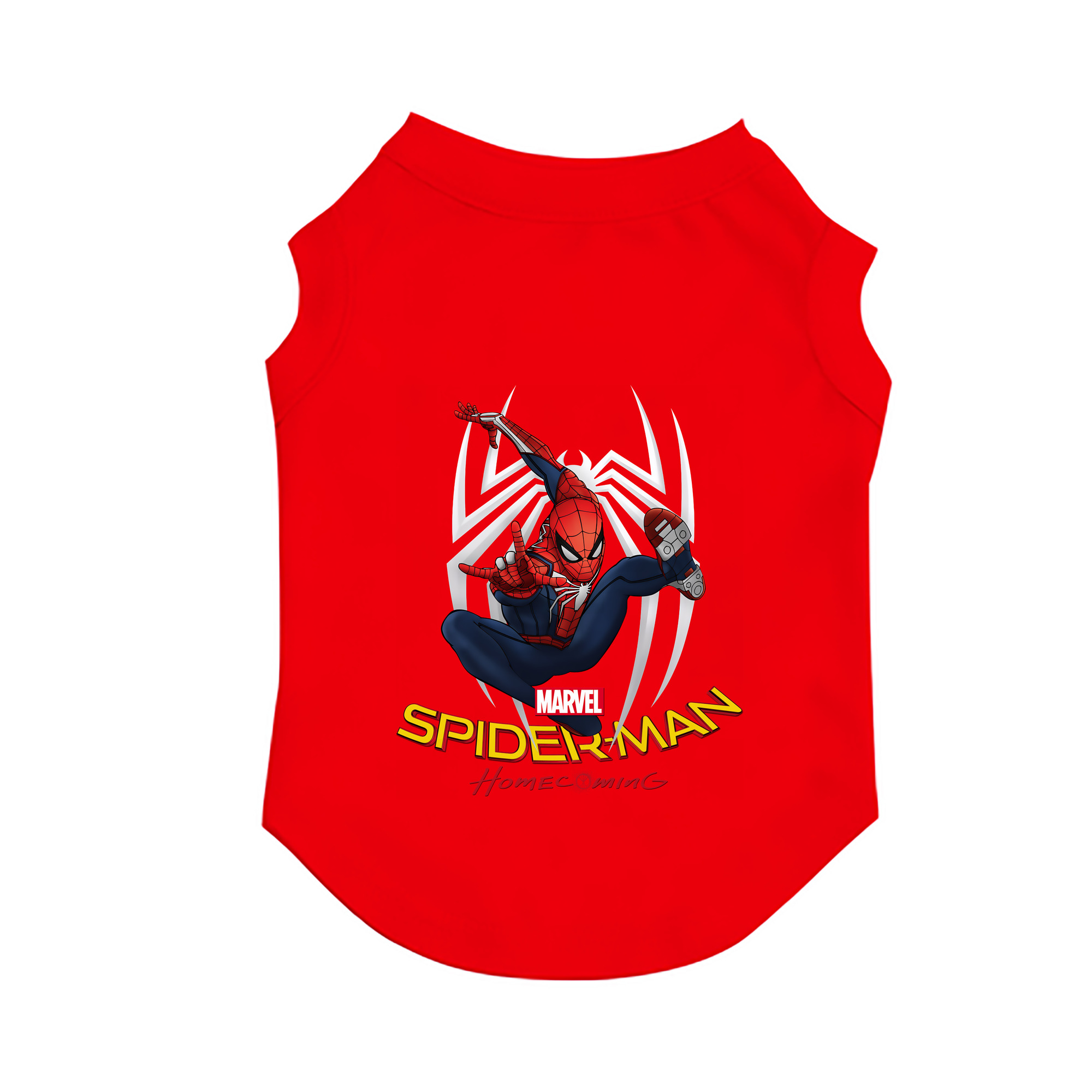 （画像用） Spider Man スパイダーマン ペット用ベスト