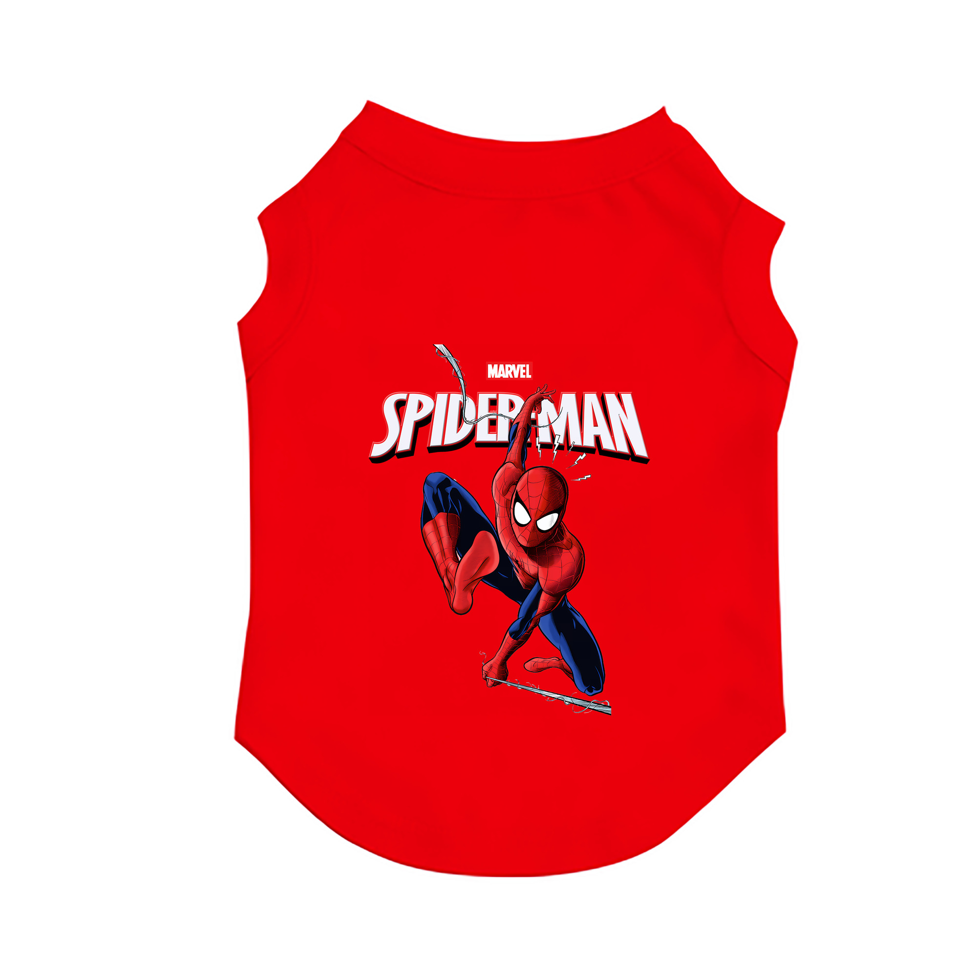 （画像用） Spider Man スパイダーマン ペット用ベスト
