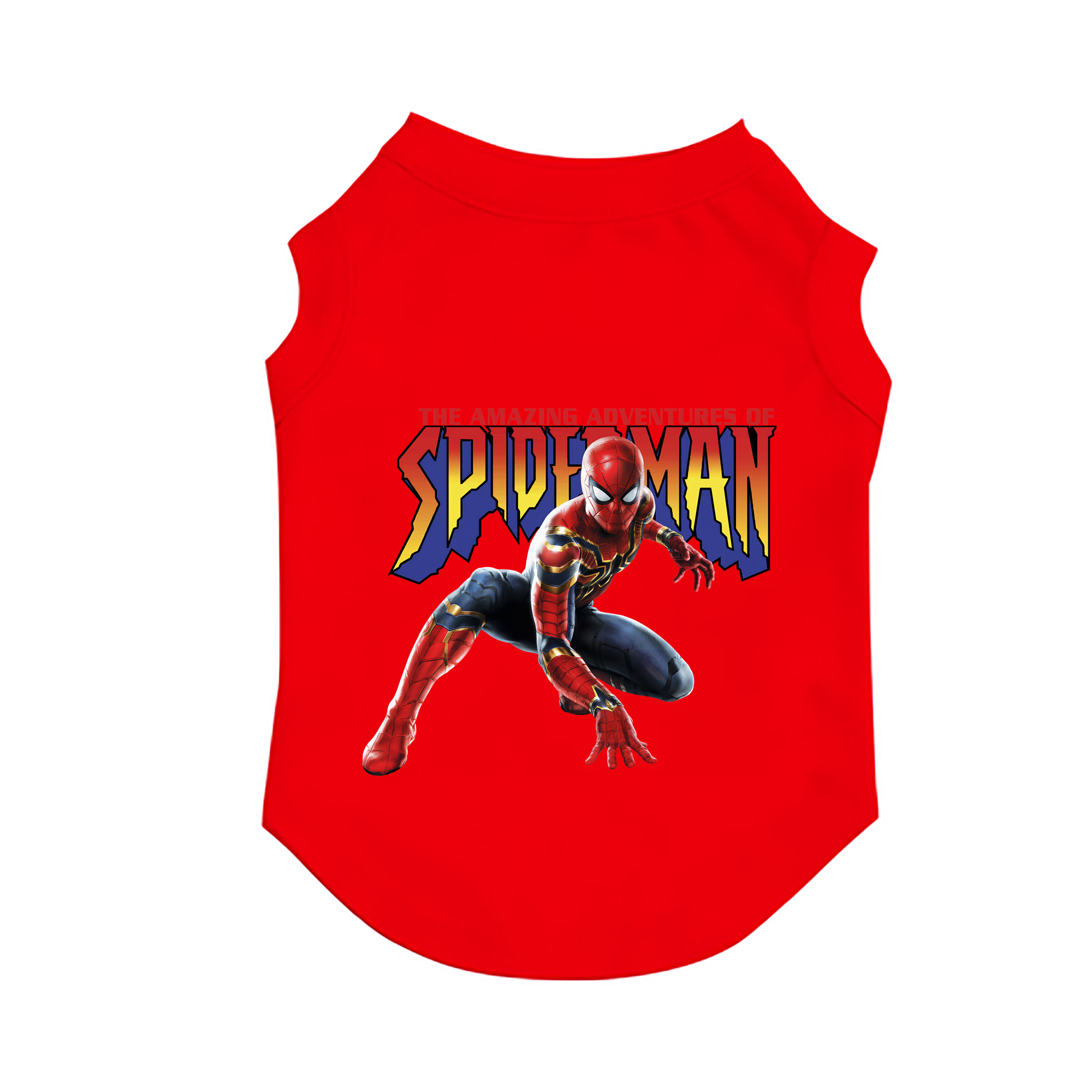 （画像用） Spider Man スパイダーマン ペット用ベスト