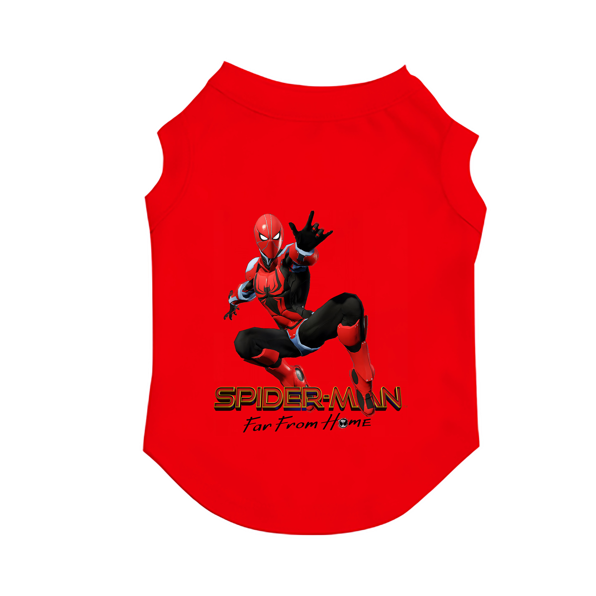 （画像用） Spider Man スパイダーマン ペット用ベスト