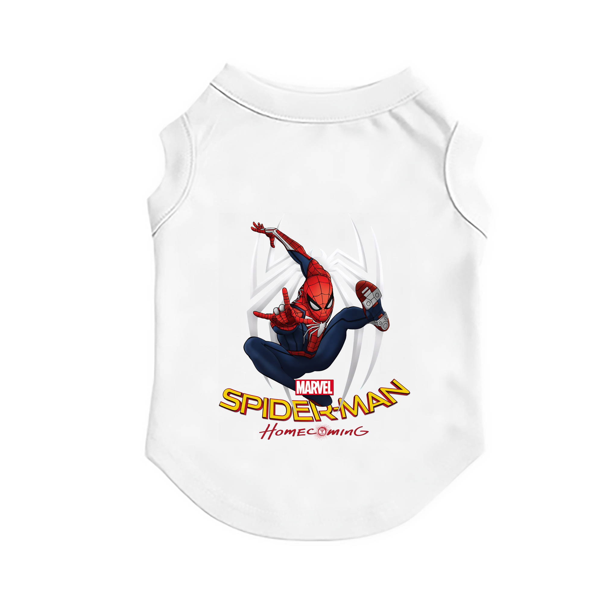 （画像用） Spider Man スパイダーマン ペット用ベスト