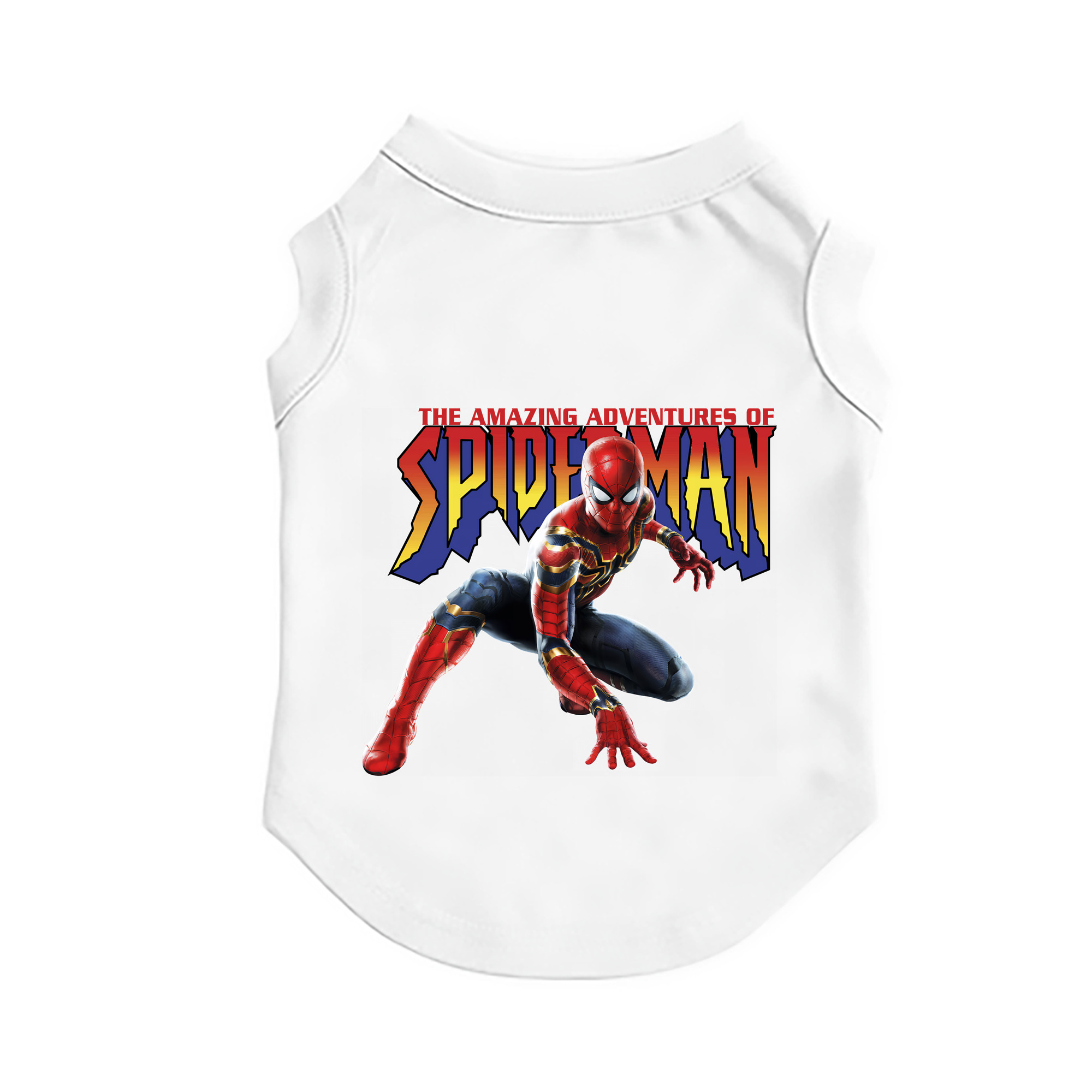 （画像用） Spider Man スパイダーマン ペット用ベスト