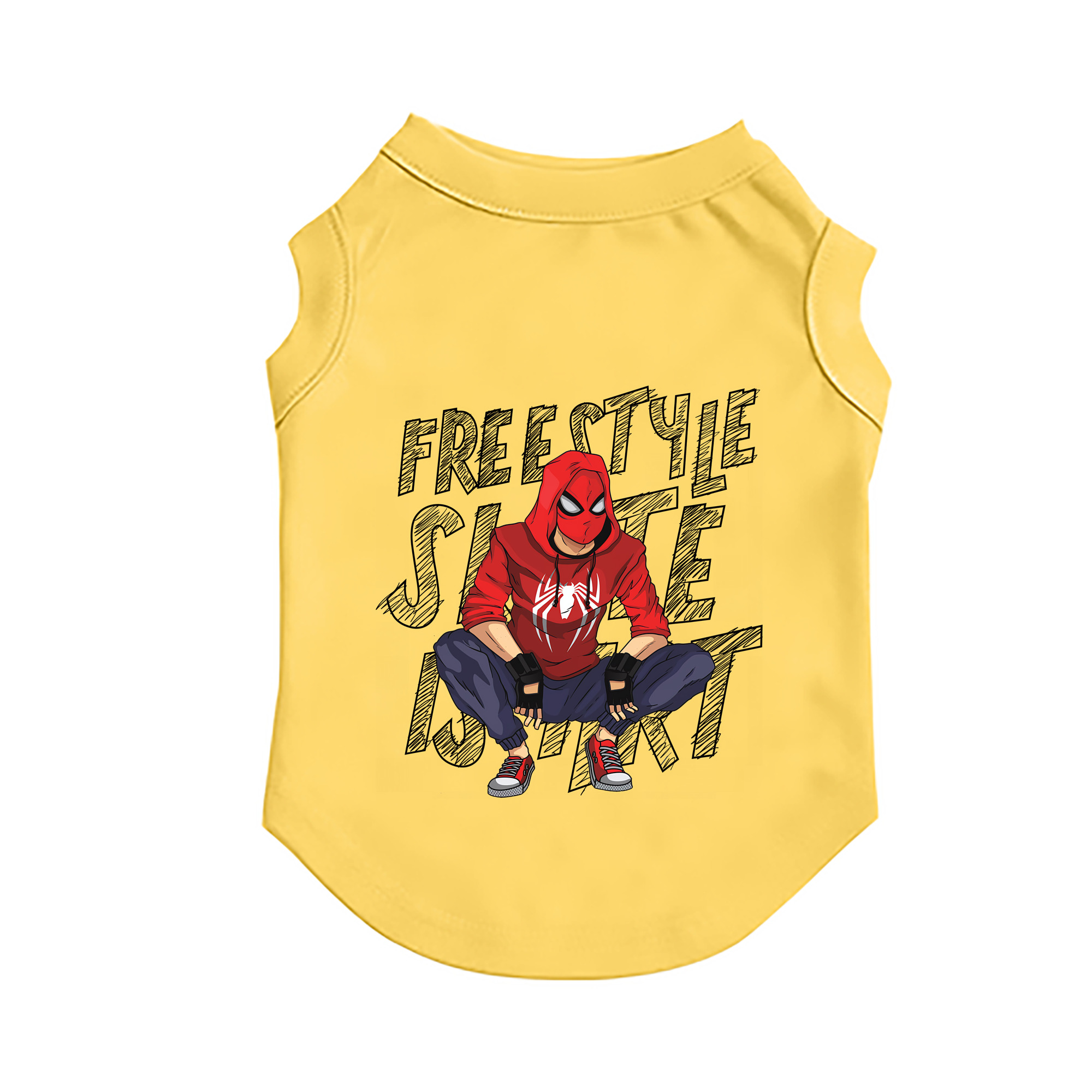 （画像用） Spider Man スパイダーマン ペット用ベスト