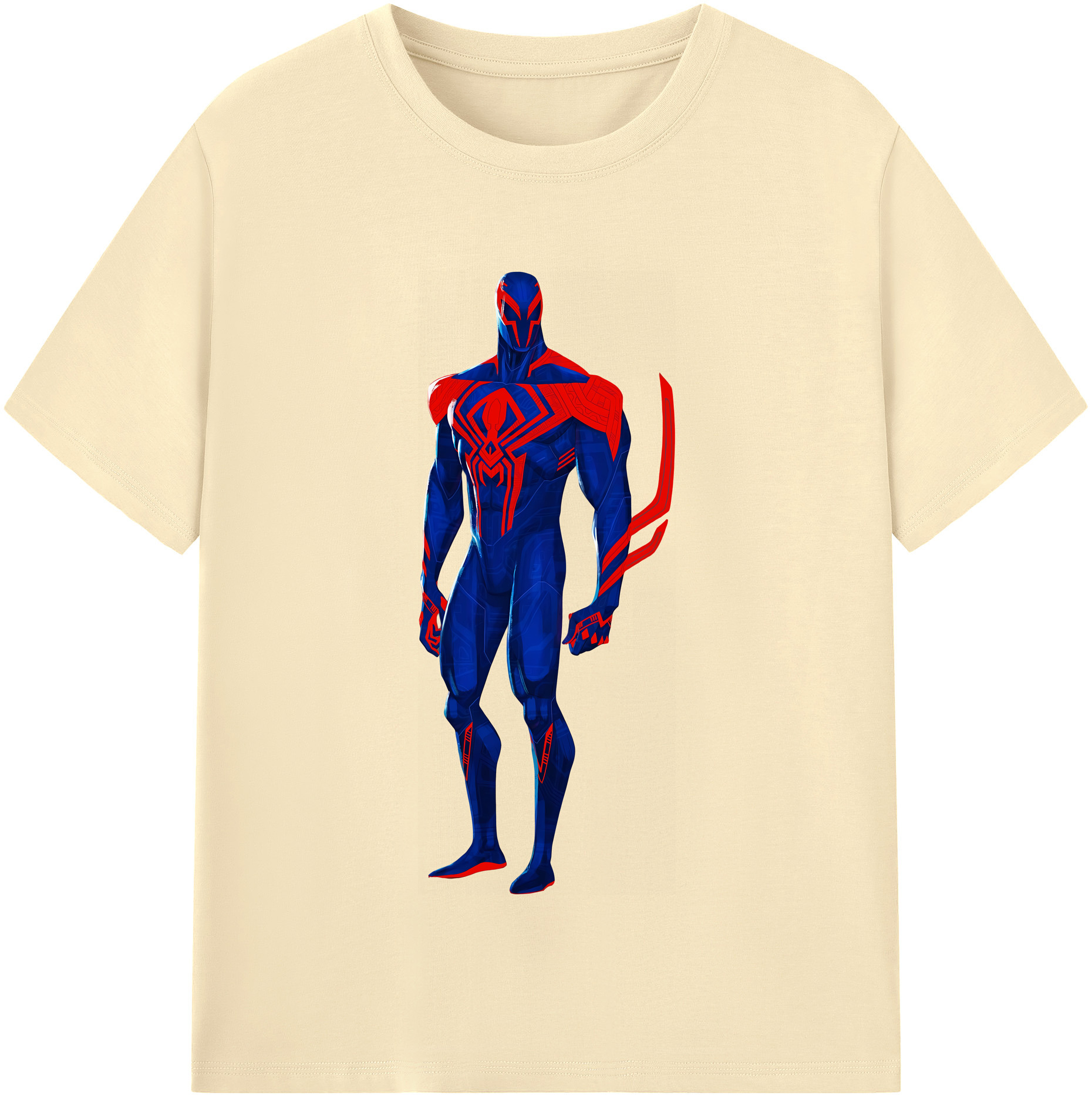 （画像用） Spider Man スパイダーマン 綿100％半袖Tシャツ（フロントプリント）