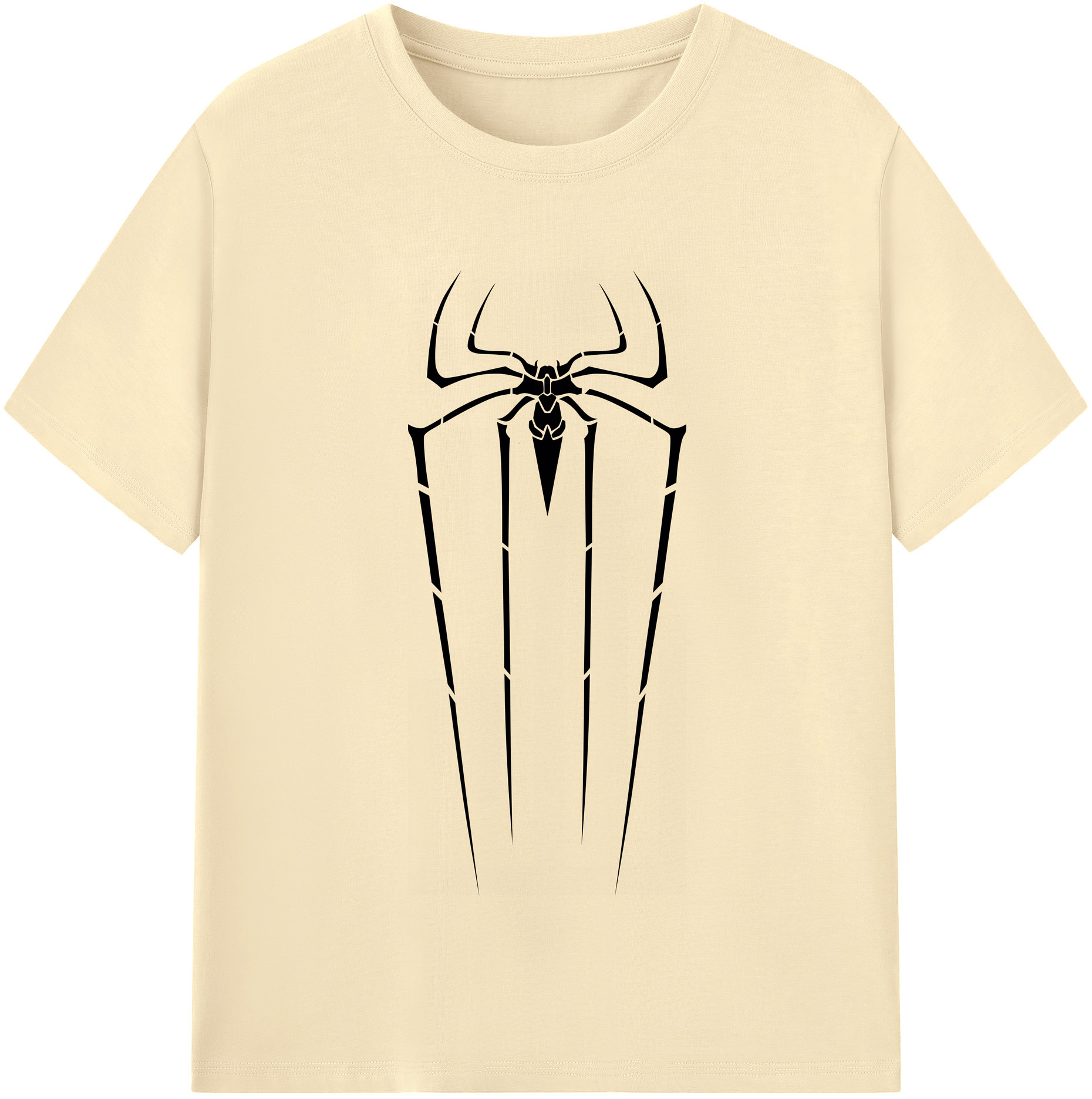 （画像用） Spider Man スパイダーマン 綿100％半袖Tシャツ（フロントプリント）