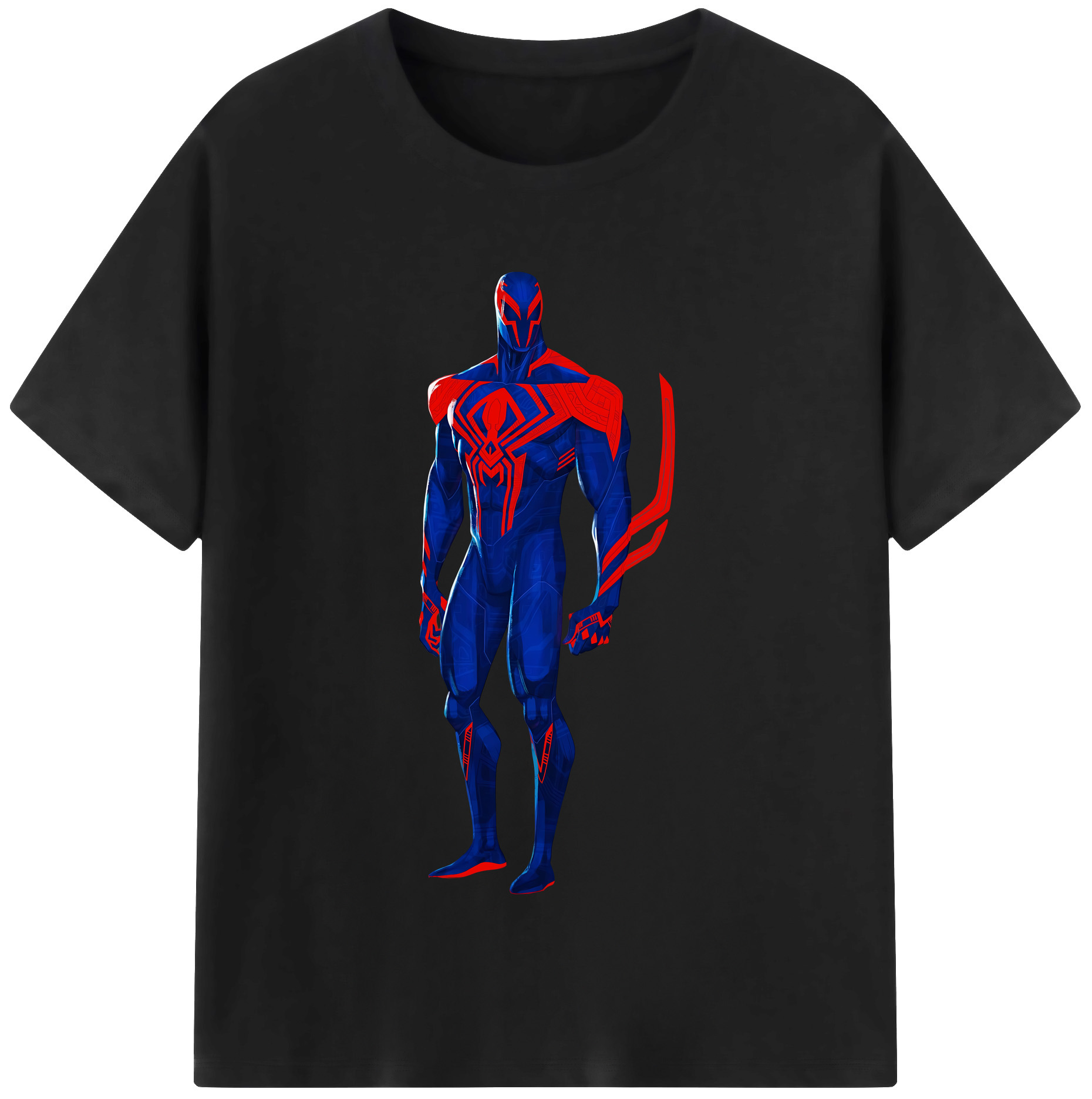 （画像用） Spider Man スパイダーマン 綿100％半袖Tシャツ（フロントプリント）