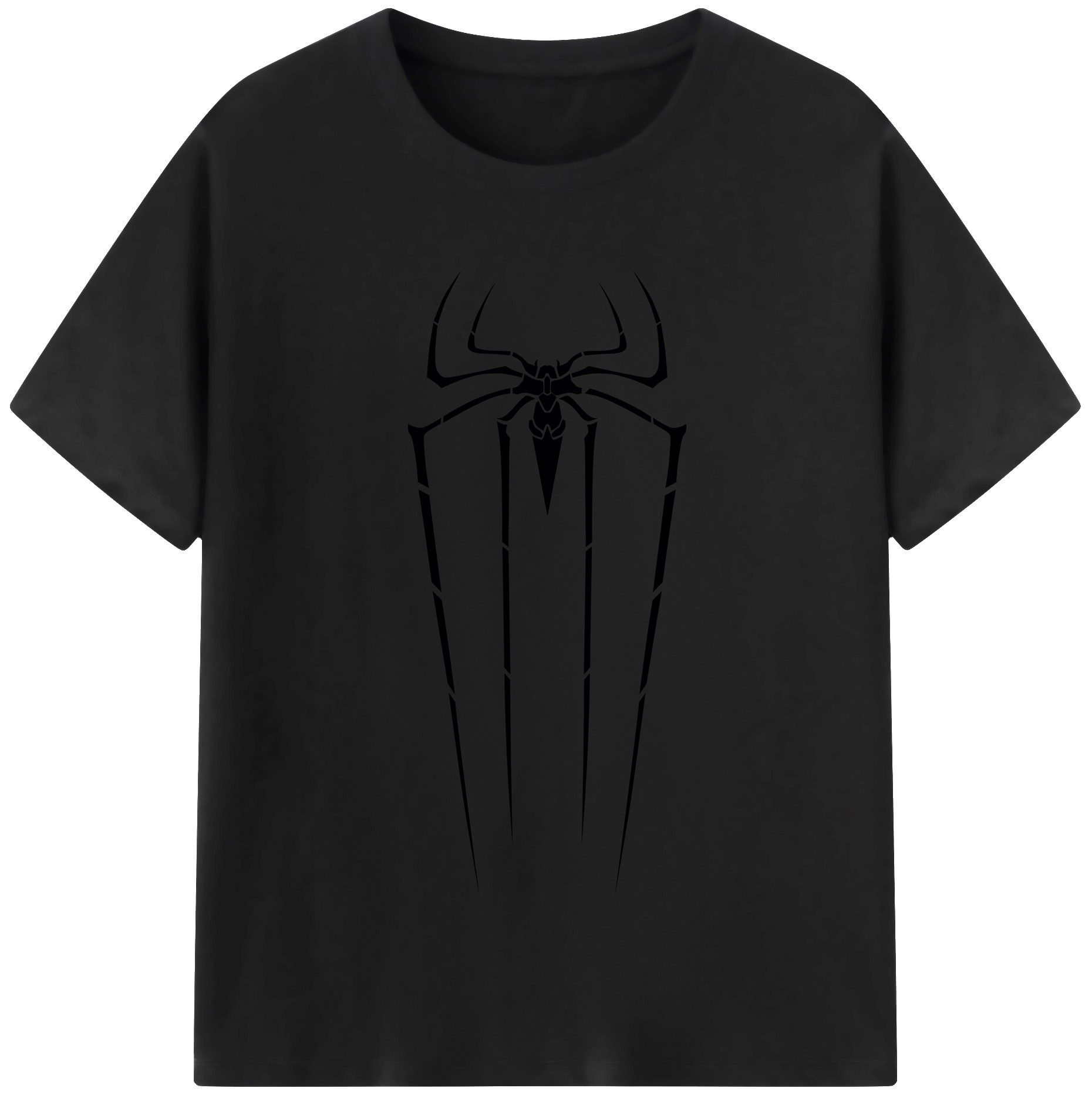 （画像用） Spider Man スパイダーマン 綿100％半袖Tシャツ（フロントプリント）