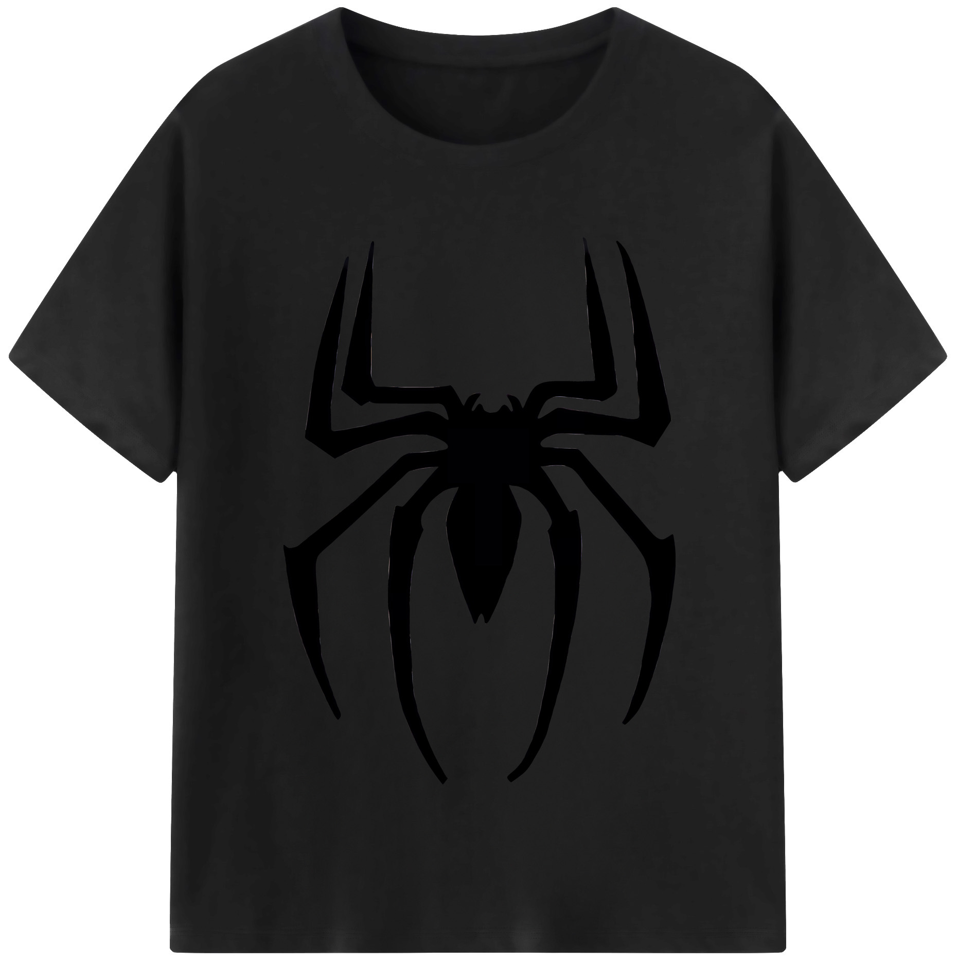 （画像用） Spider Man スパイダーマン 綿100％半袖Tシャツ（フロントプリント）
