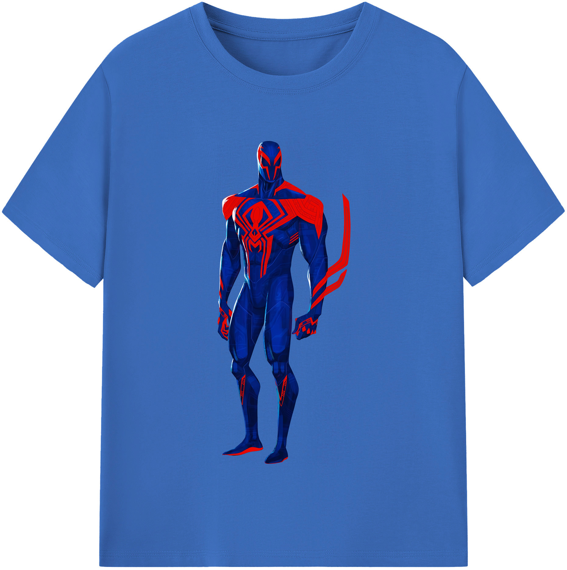 （画像用） Spider Man スパイダーマン 綿100％半袖Tシャツ（フロントプリント）