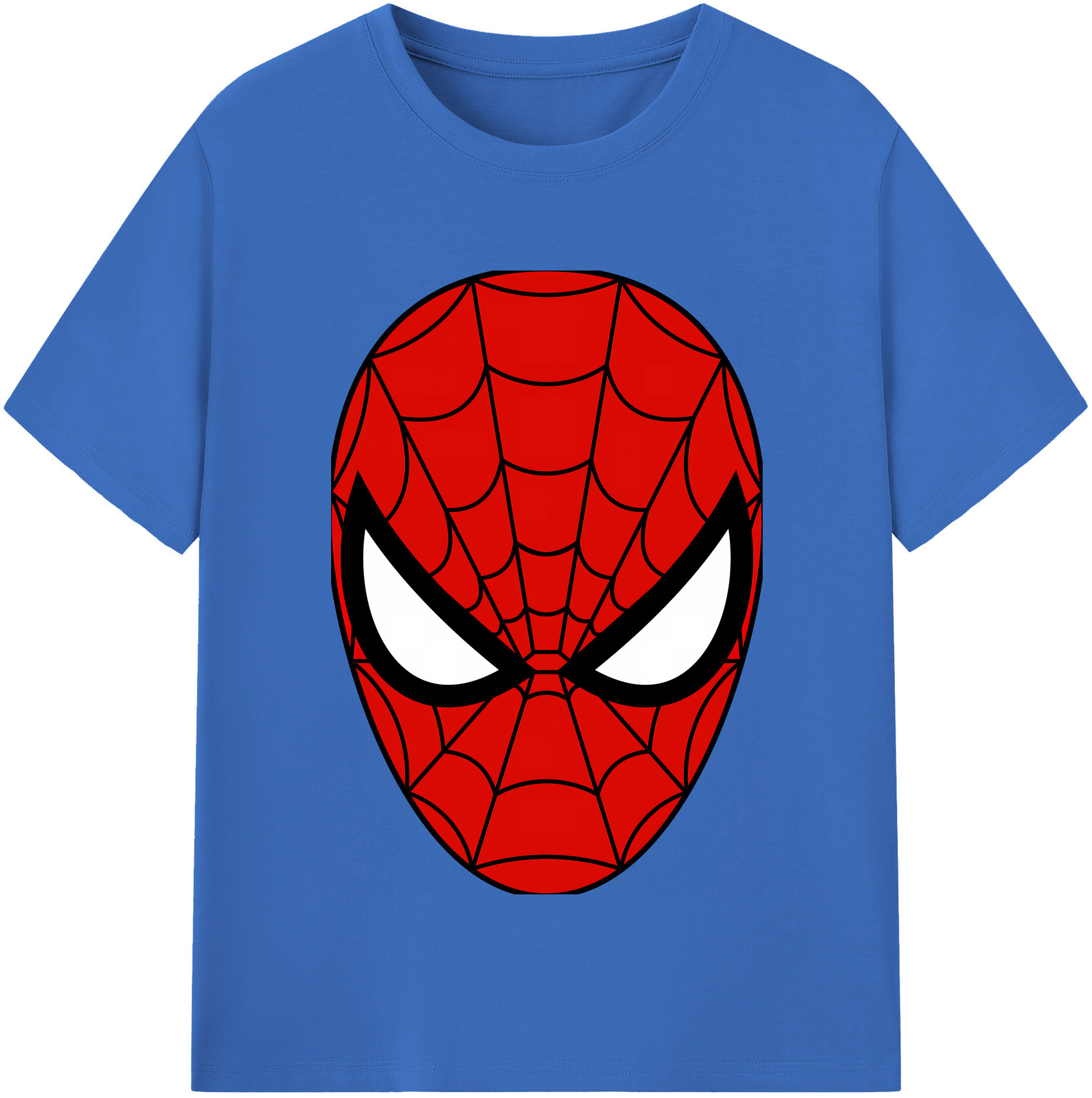 （画像用） Spider Man スパイダーマン 綿100％半袖Tシャツ（フロントプリント）