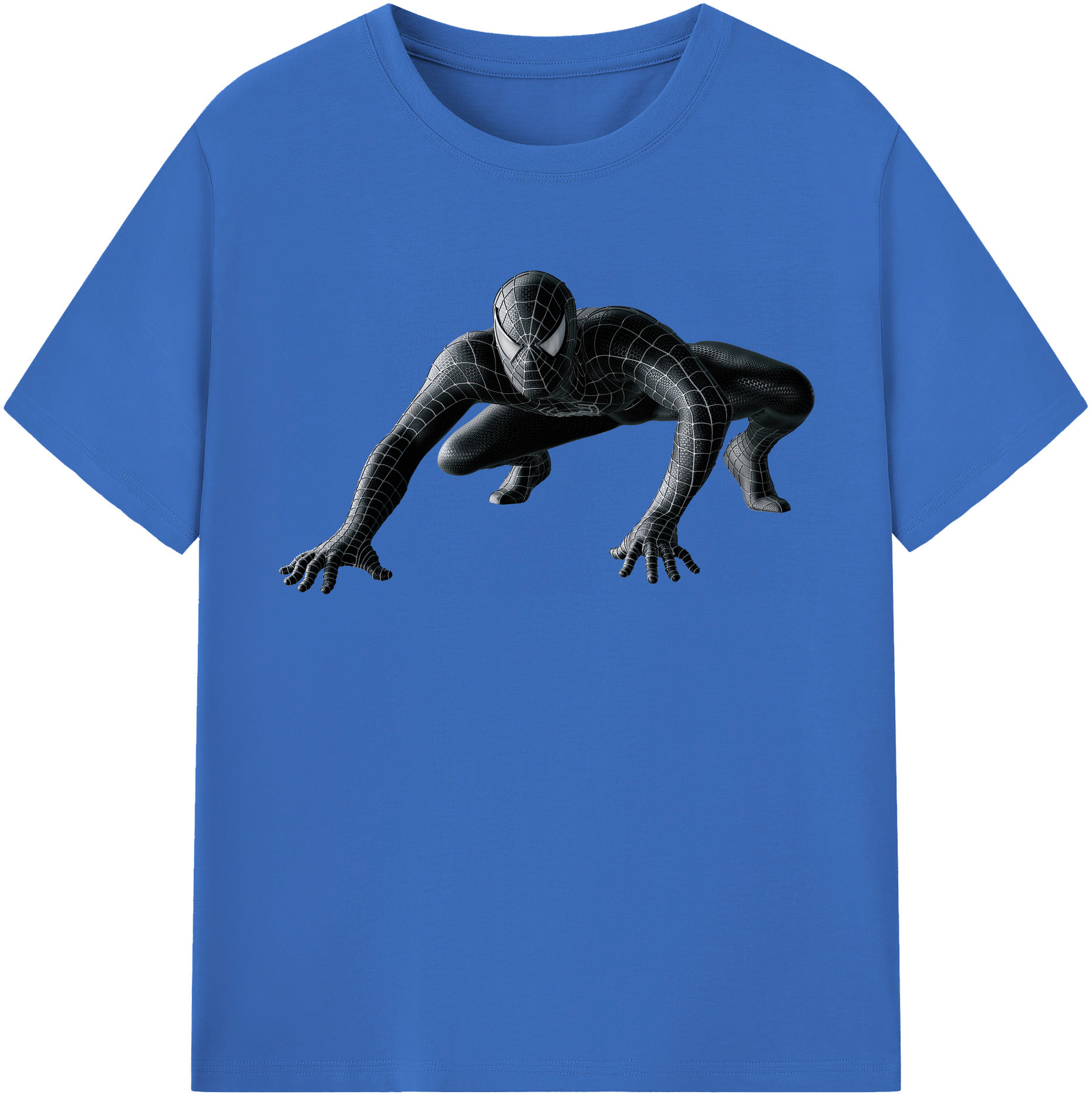 （画像用） Spider Man スパイダーマン 綿100％半袖Tシャツ（フロントプリント）