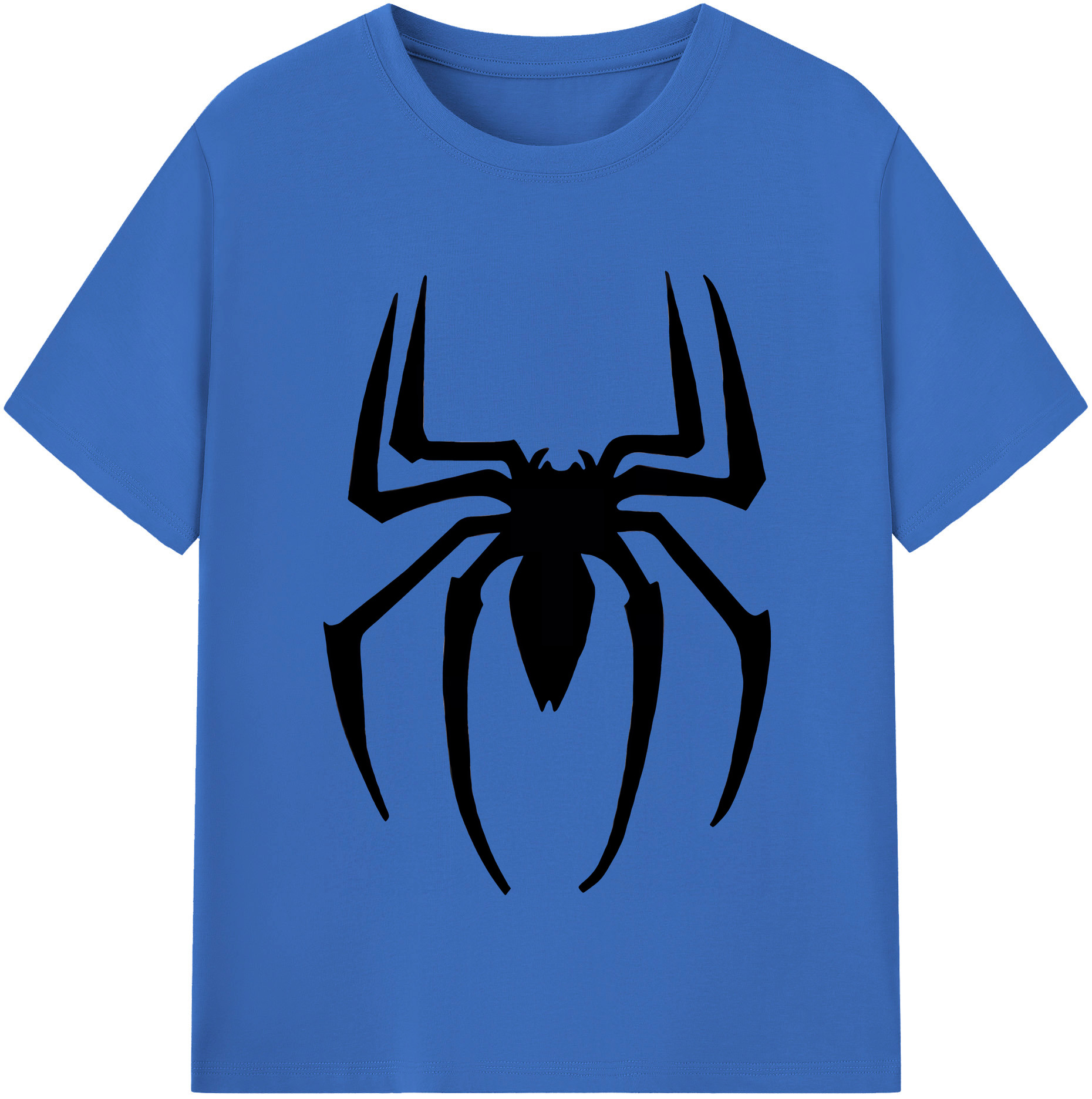 （画像用） Spider Man スパイダーマン 綿100％半袖Tシャツ（フロントプリント）
