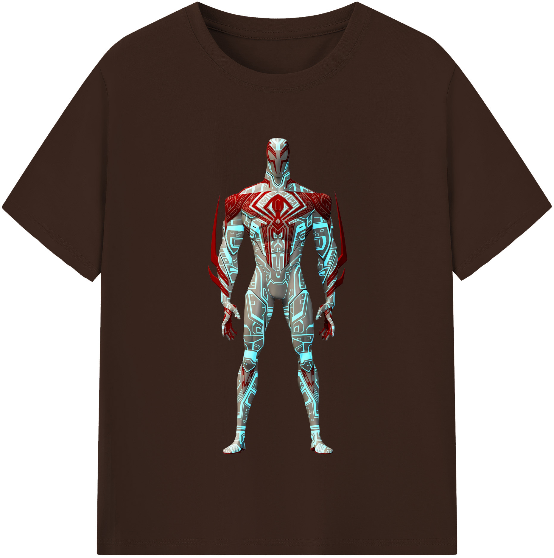 （画像用） Spider Man スパイダーマン 綿100％半袖Tシャツ（フロントプリント）