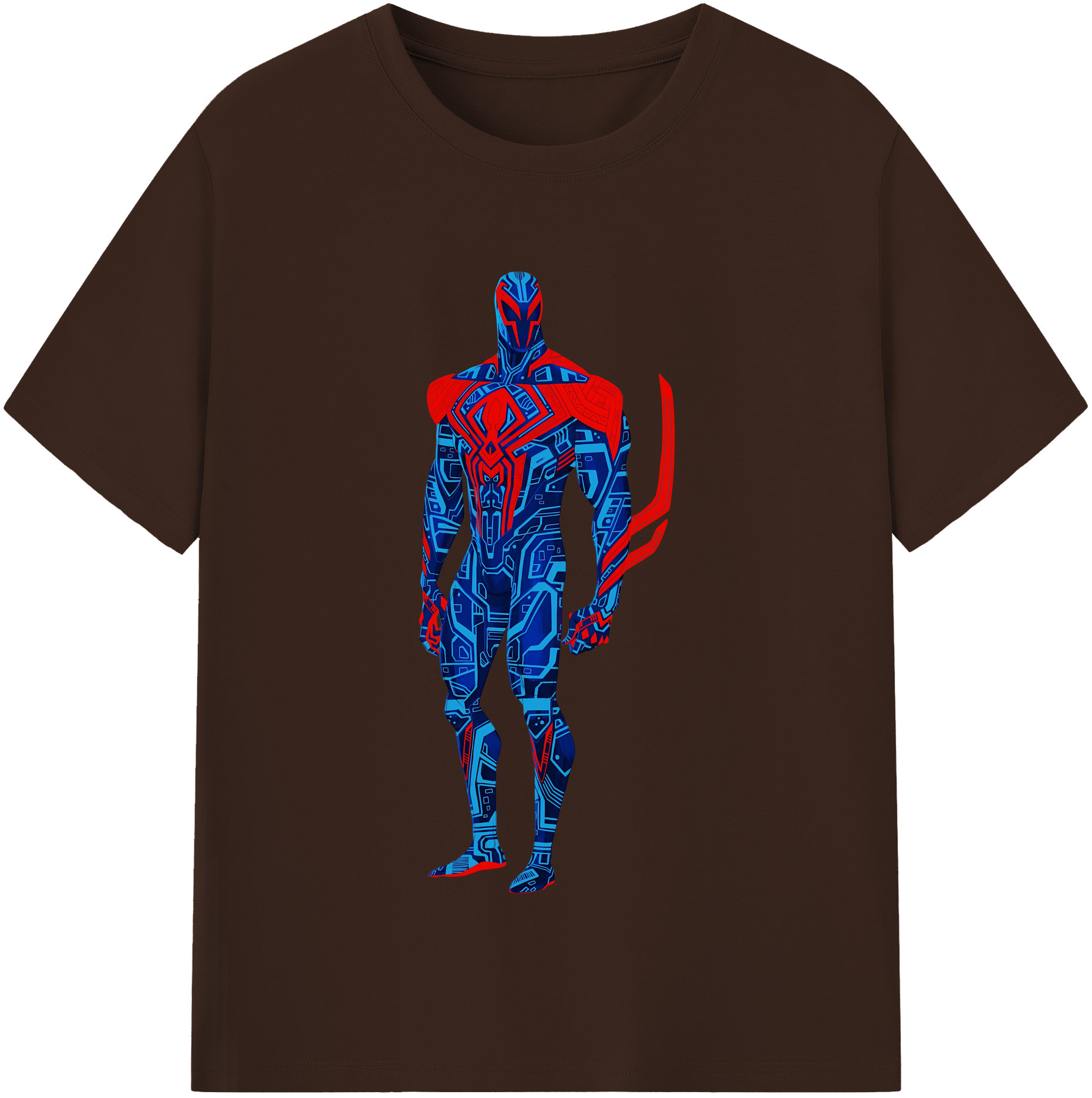 （画像用） Spider Man スパイダーマン 綿100％半袖Tシャツ（フロントプリント）