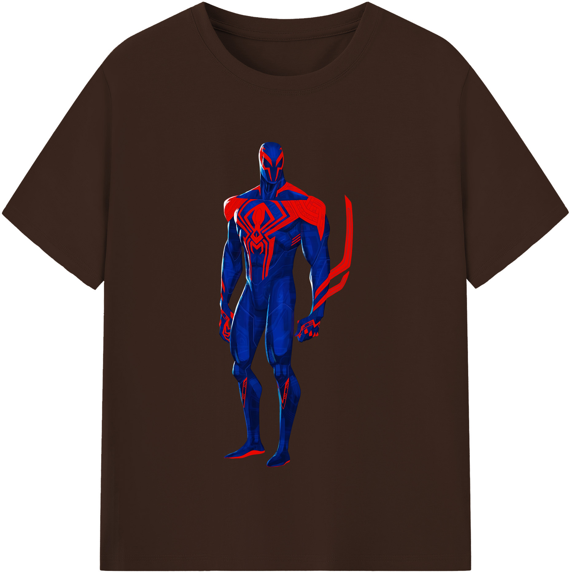 （画像用） Spider Man スパイダーマン 綿100％半袖Tシャツ（フロントプリント）