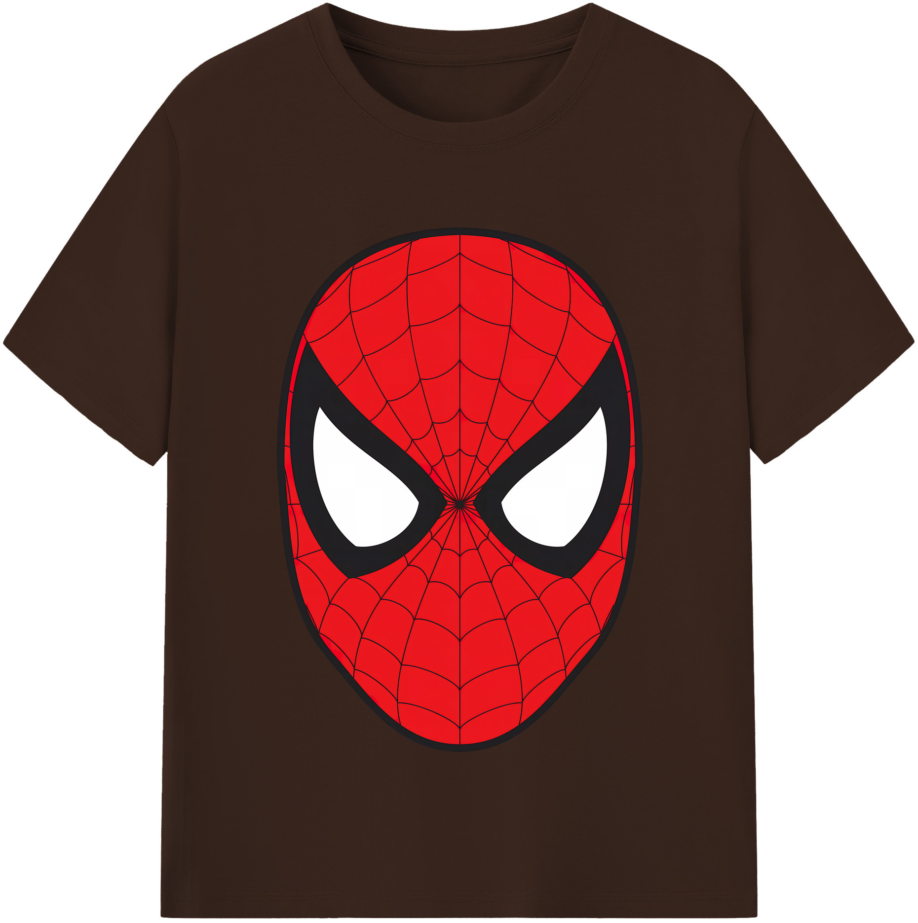 （画像用） Spider Man スパイダーマン 綿100％半袖Tシャツ（フロントプリント）