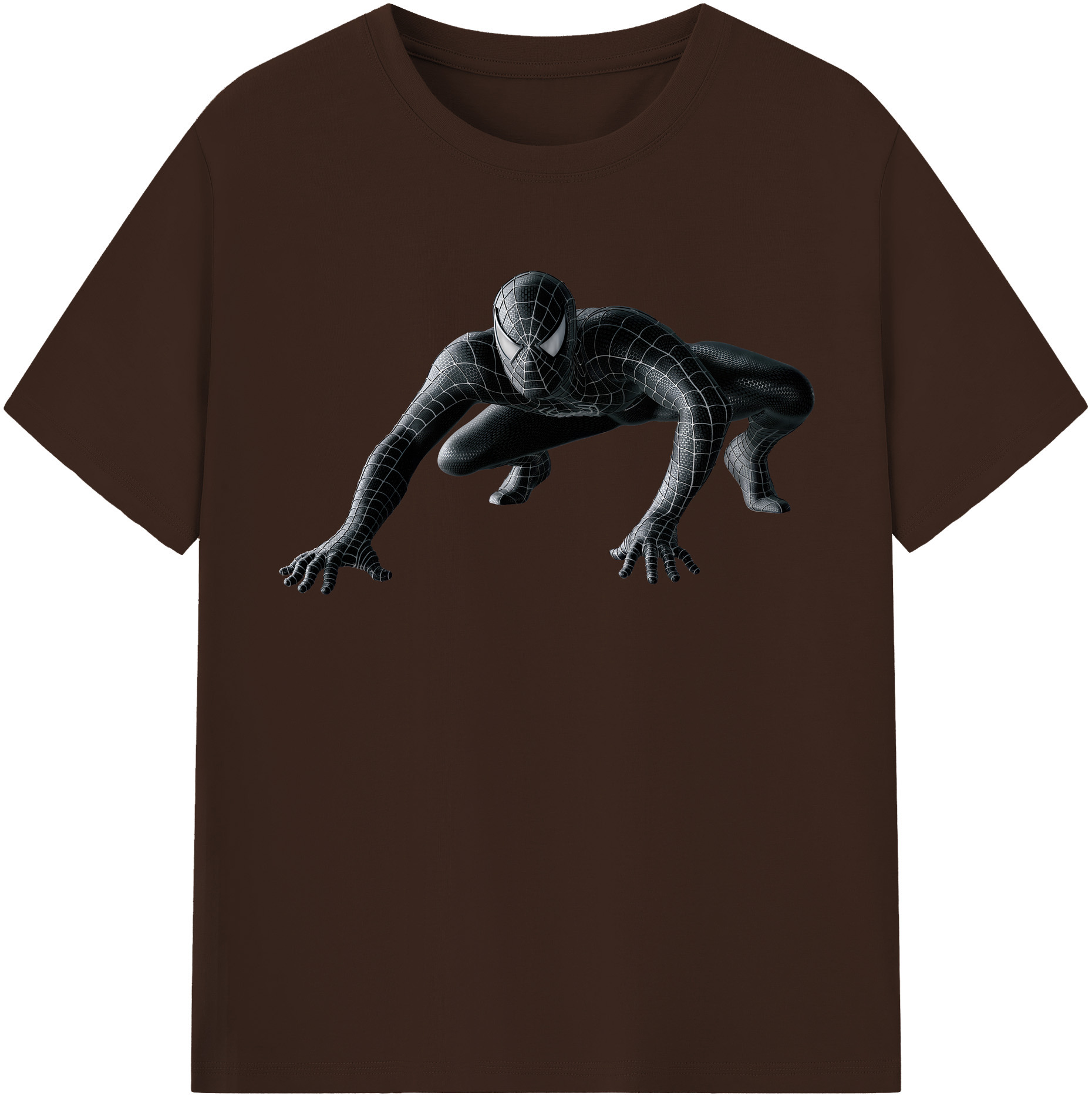 （画像用） Spider Man スパイダーマン 綿100％半袖Tシャツ（フロントプリント）