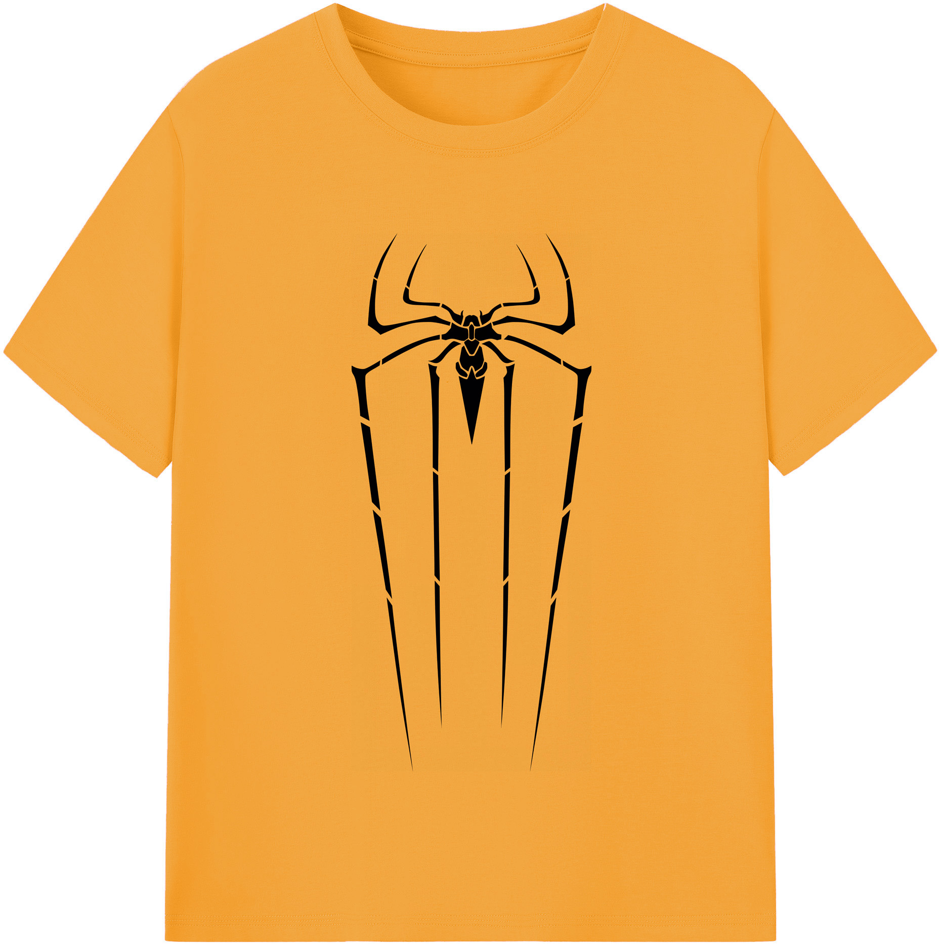 （画像用） Spider Man スパイダーマン 綿100％半袖Tシャツ（フロントプリント）