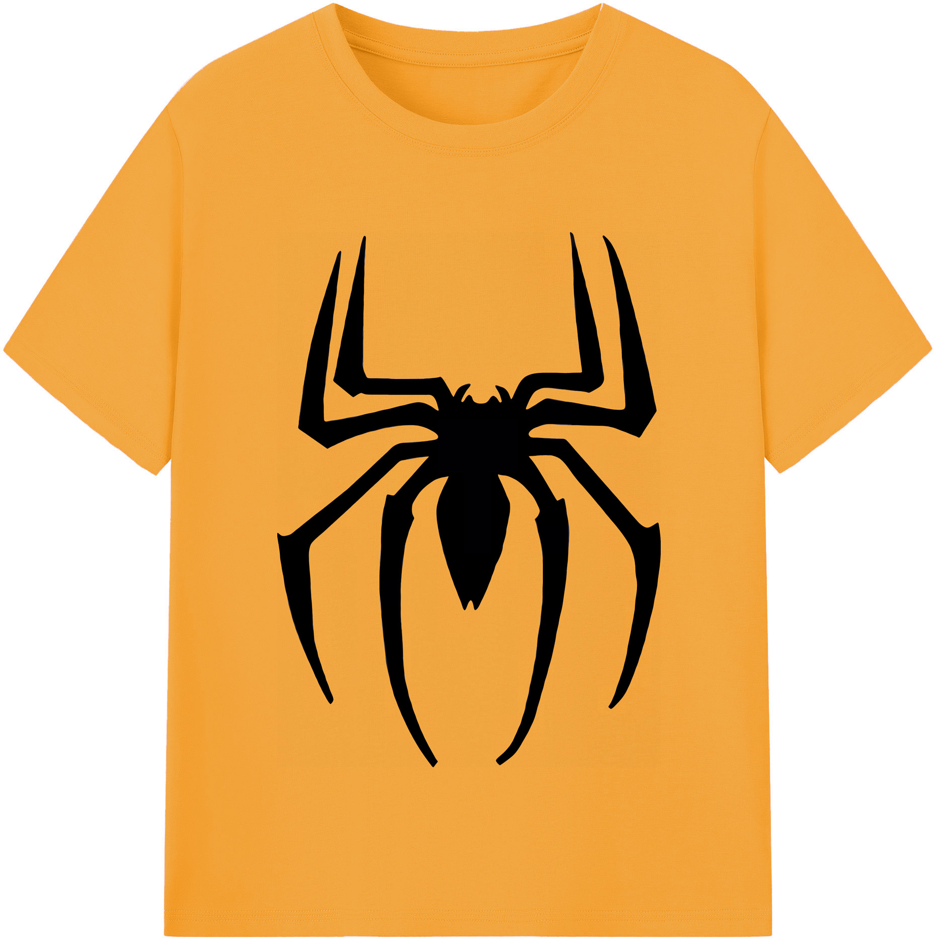 （画像用） Spider Man スパイダーマン 綿100％半袖Tシャツ（フロントプリント）
