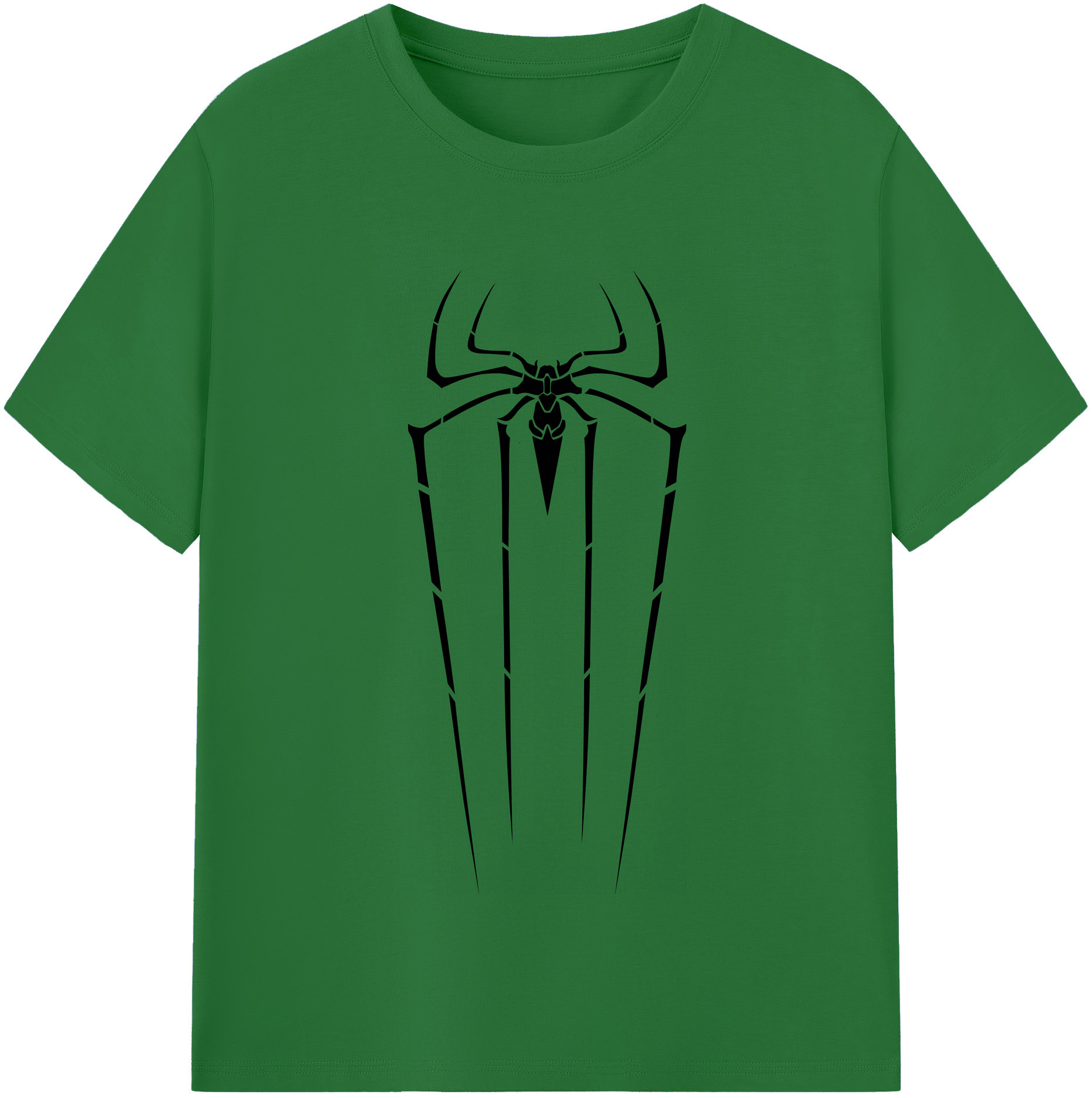 （画像用） Spider Man スパイダーマン 綿100％半袖Tシャツ（フロントプリント）