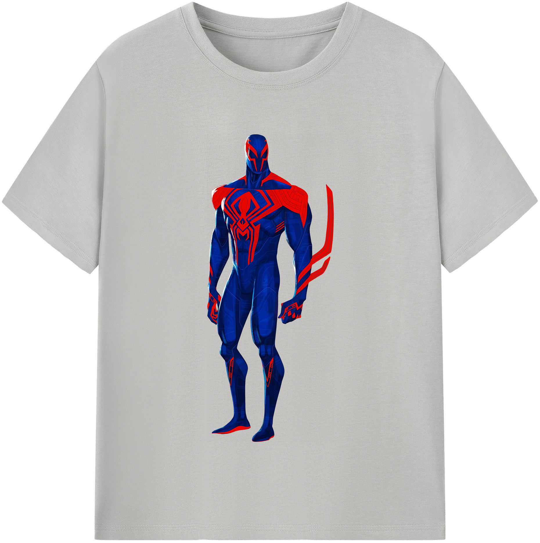 （画像用） Spider Man スパイダーマン 綿100％半袖Tシャツ（フロントプリント）