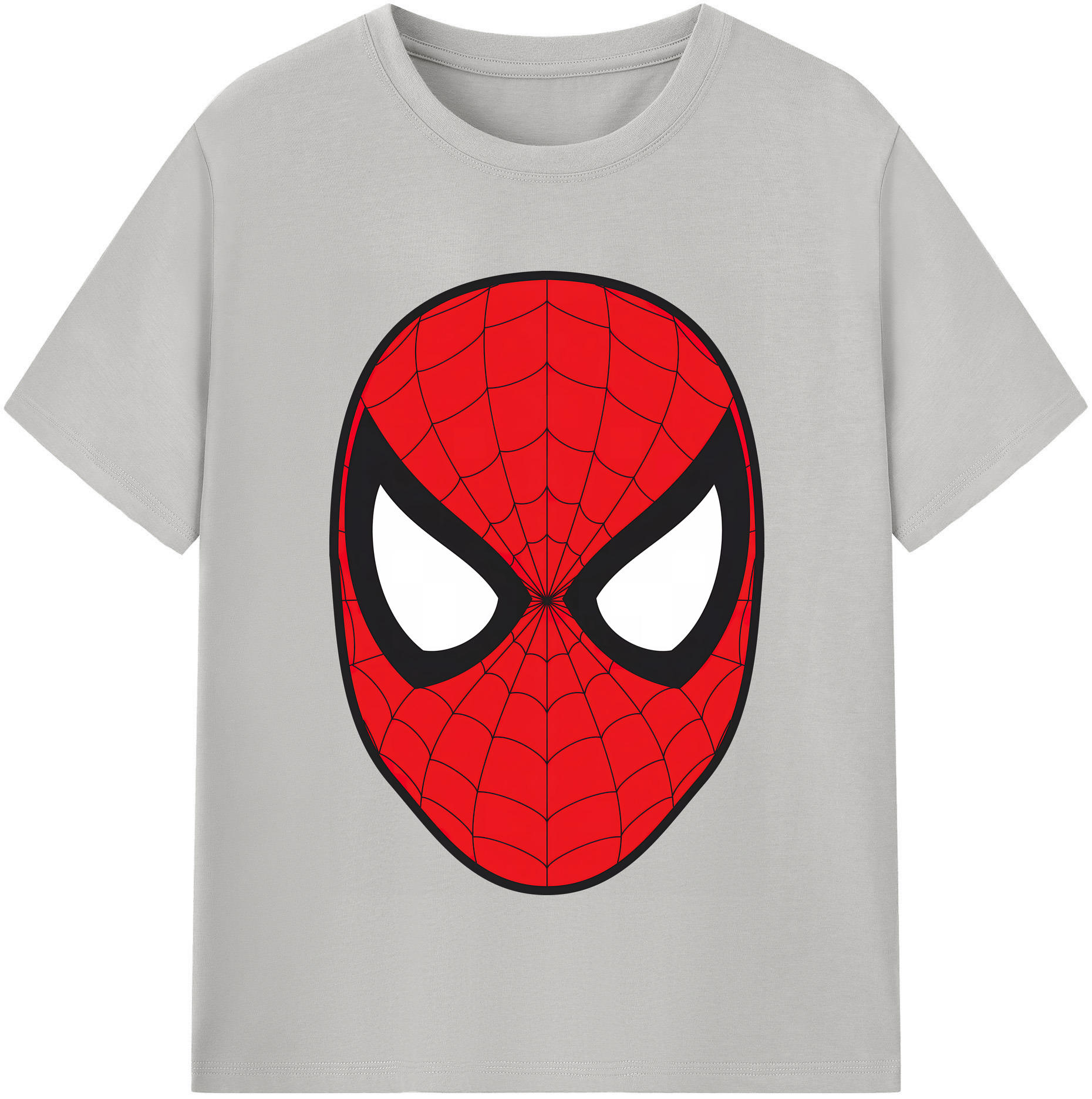 （画像用） Spider Man スパイダーマン 綿100％半袖Tシャツ（フロントプリント）