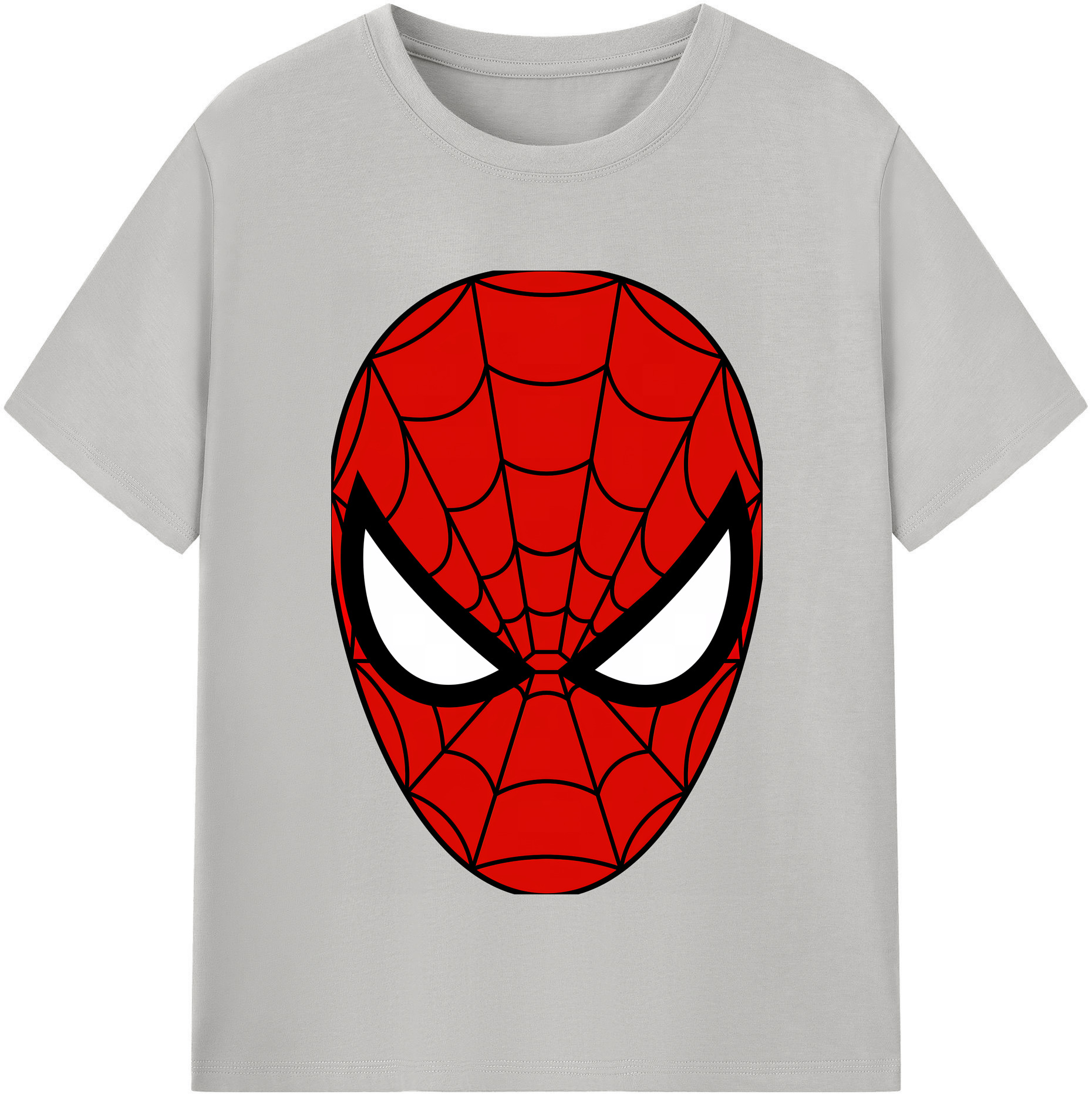 （画像用） Spider Man スパイダーマン 綿100％半袖Tシャツ（フロントプリント）