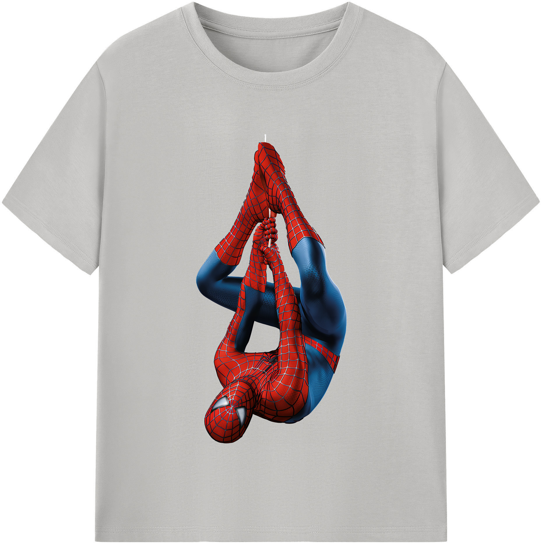 Spider Man スパイダーマン 綿100％半袖Tシャツ（フロントプリント）