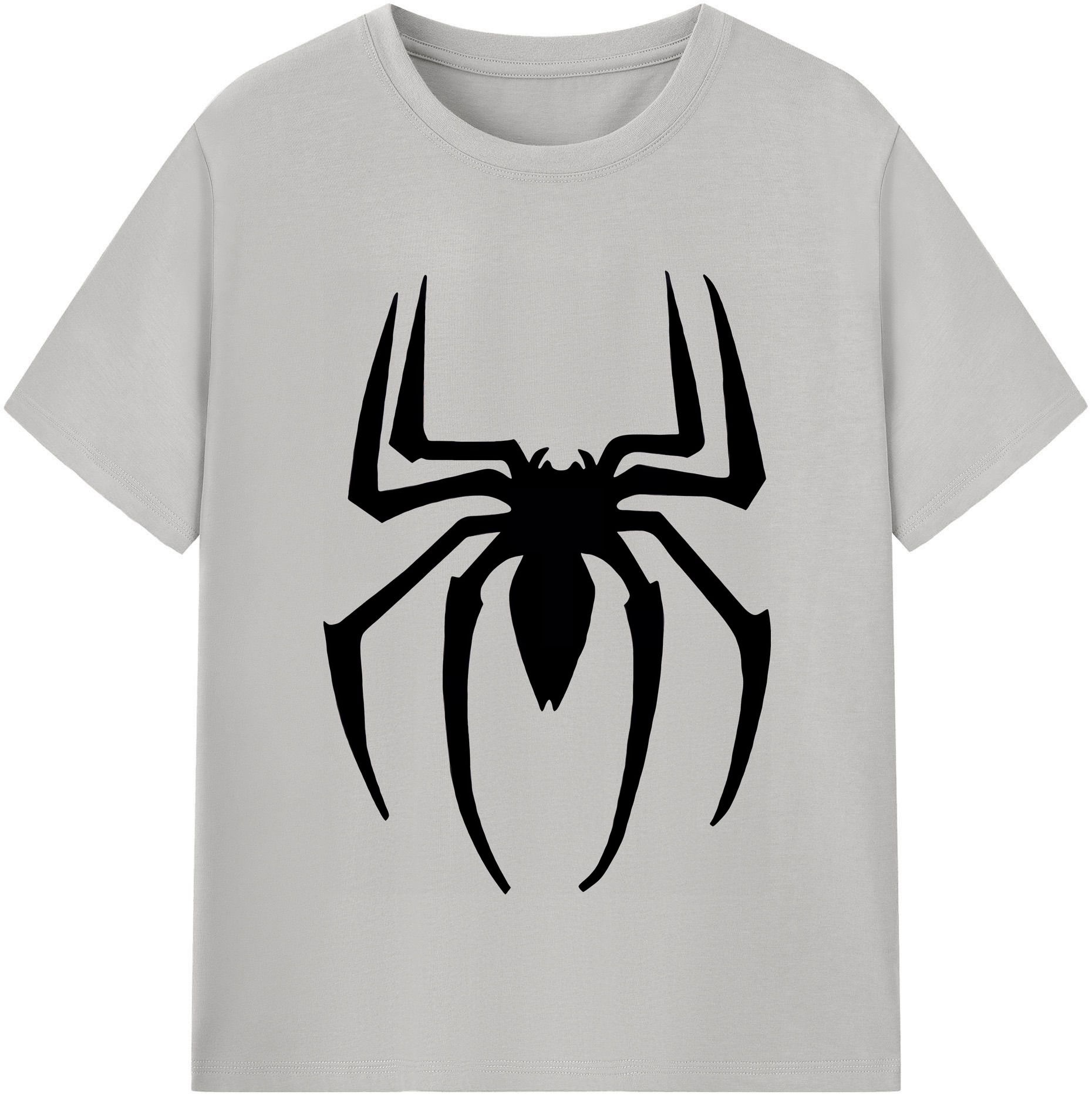 （画像用） Spider Man スパイダーマン 綿100％半袖Tシャツ（フロントプリント）