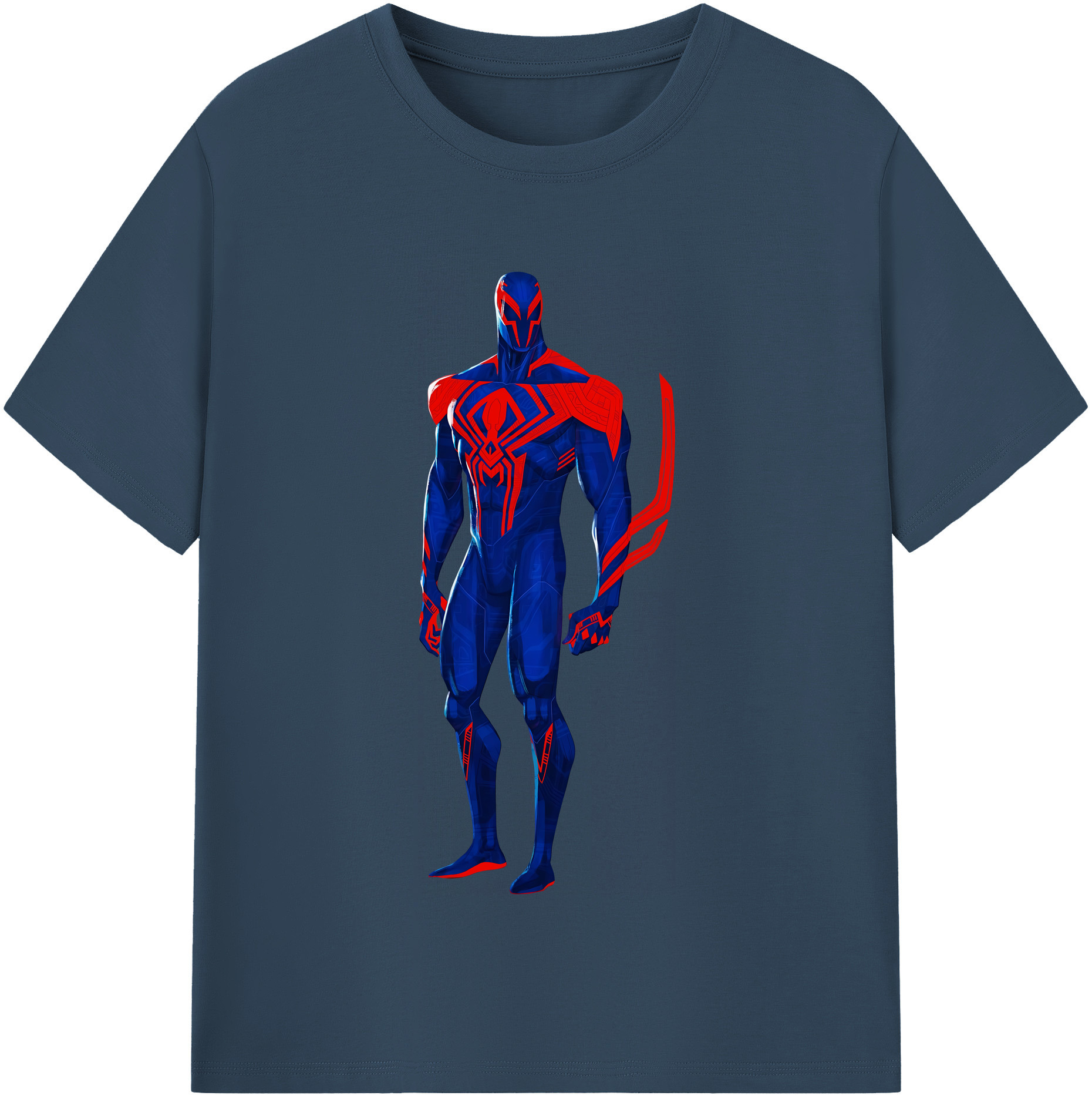 （画像用） Spider Man スパイダーマン 綿100％半袖Tシャツ（フロントプリント）