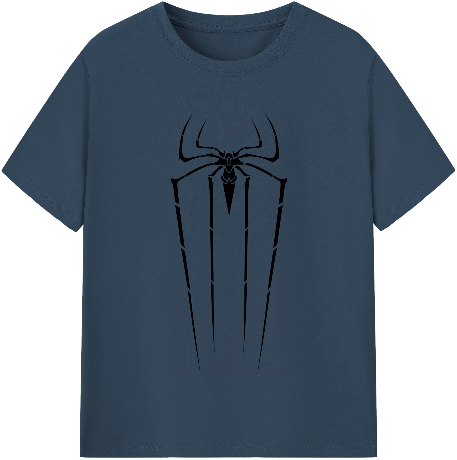 （画像用） Spider Man スパイダーマン 綿100％半袖Tシャツ（フロントプリント）