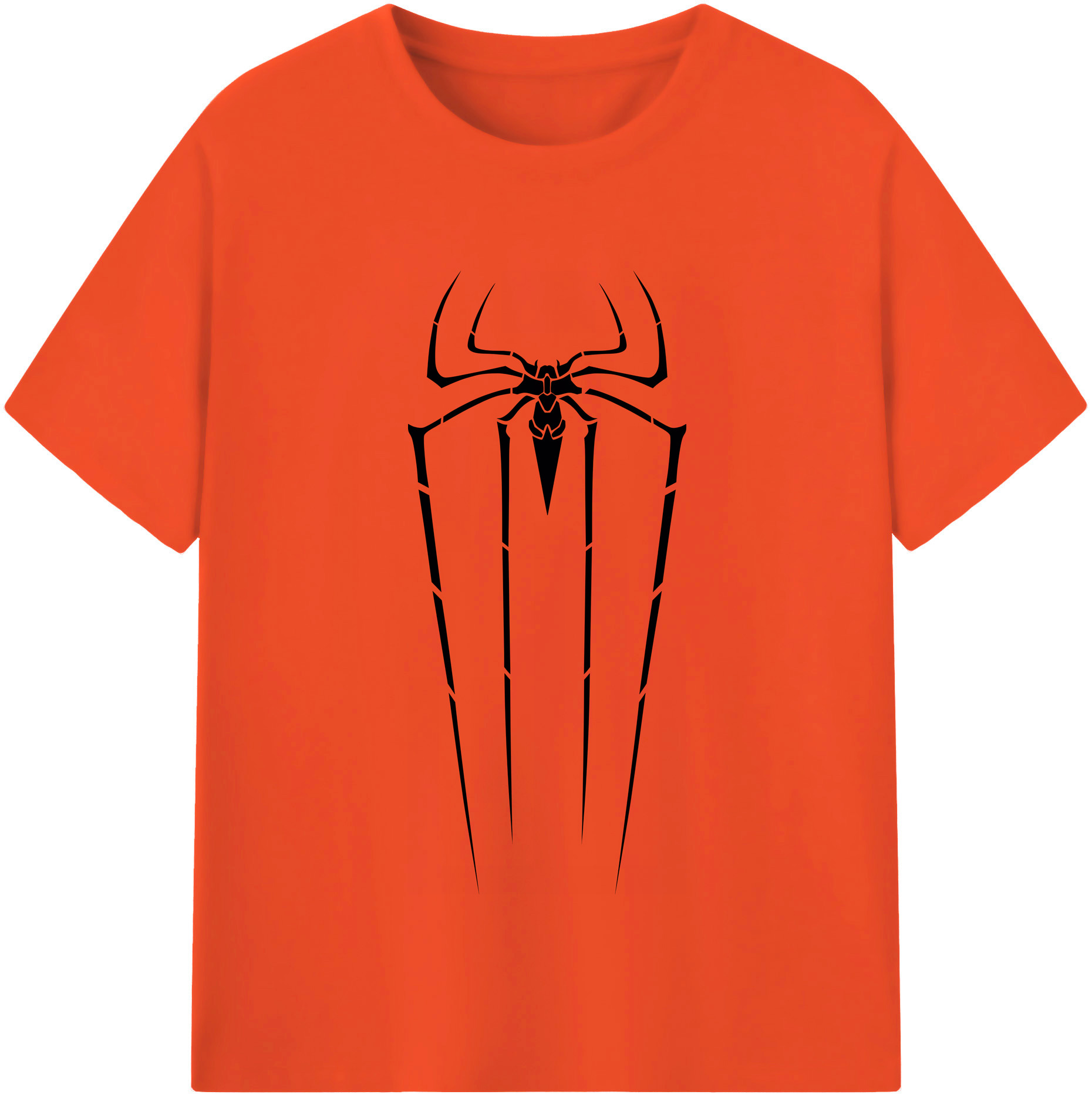 （画像用） Spider Man スパイダーマン 綿100％半袖Tシャツ（フロントプリント）